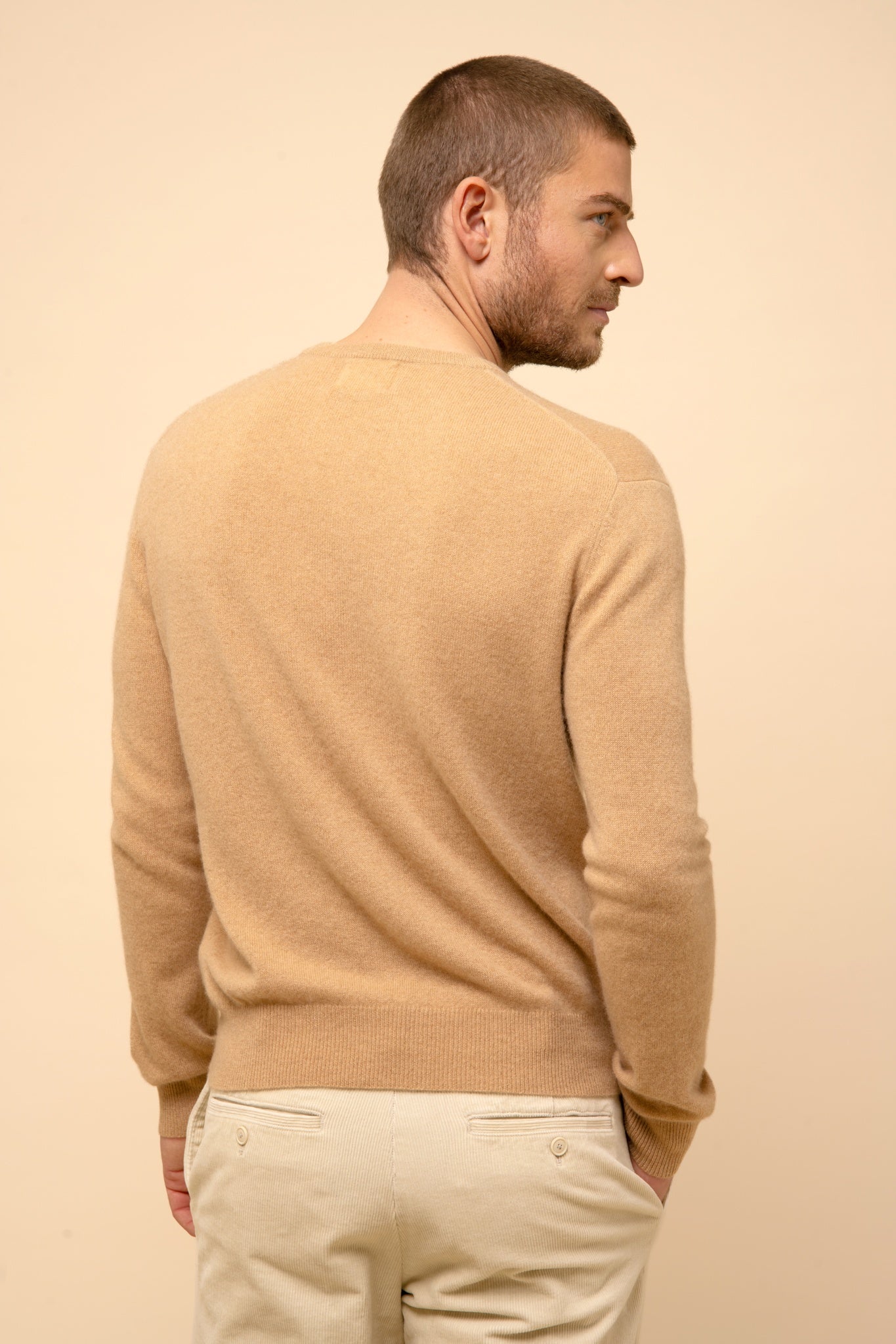 HOWARD pull col rond sahara