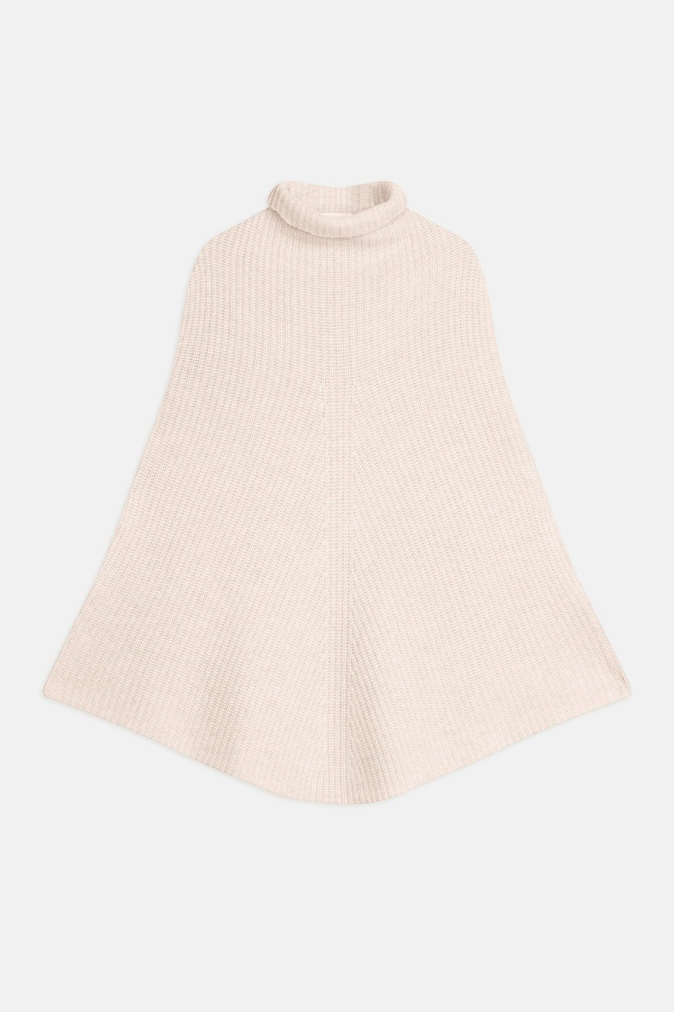 huaraz cape col montant beige chiné