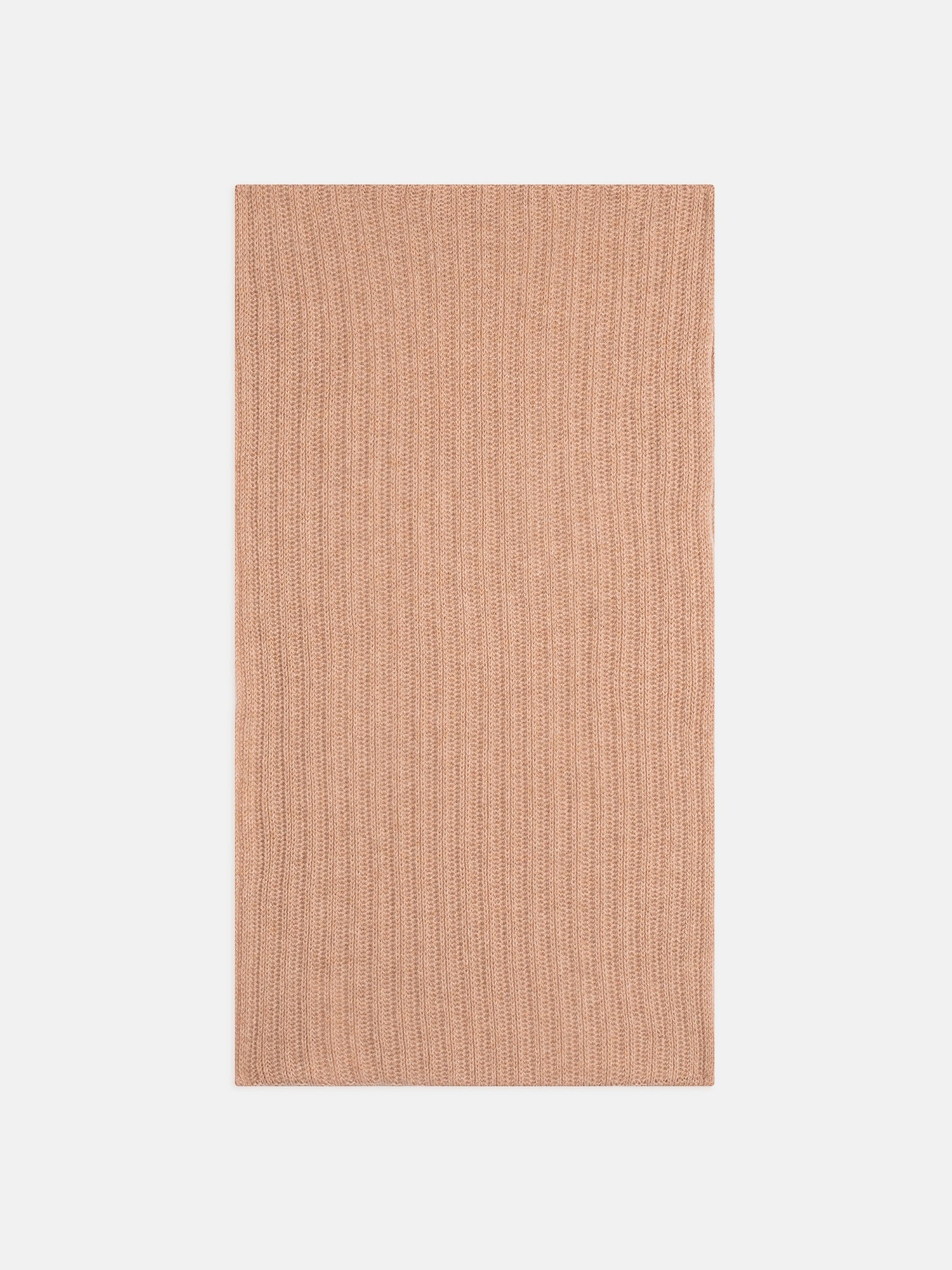 HUTTON tour de cou 4 fils camel chiné