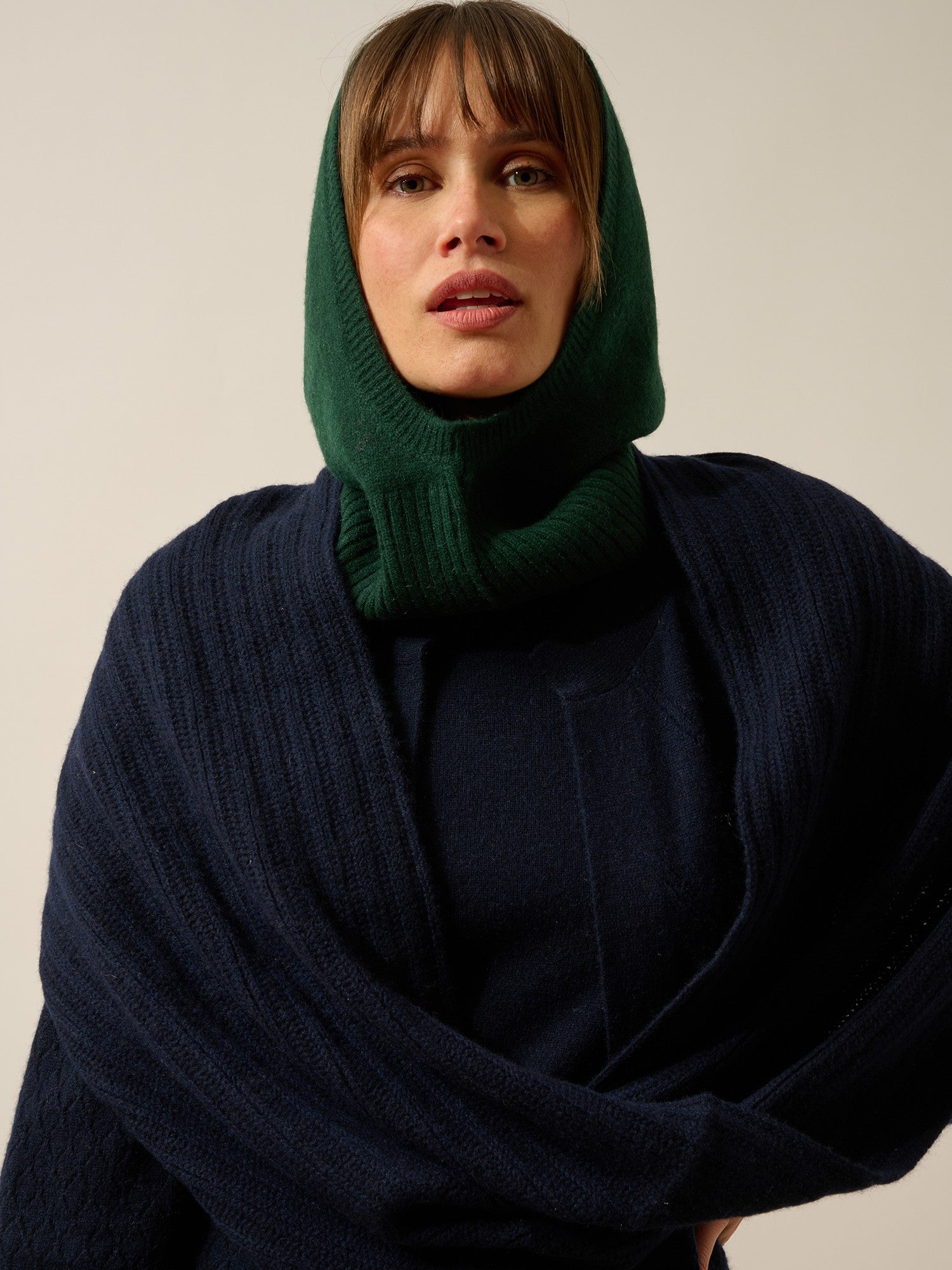 hutton tour de cou 4 fils navy