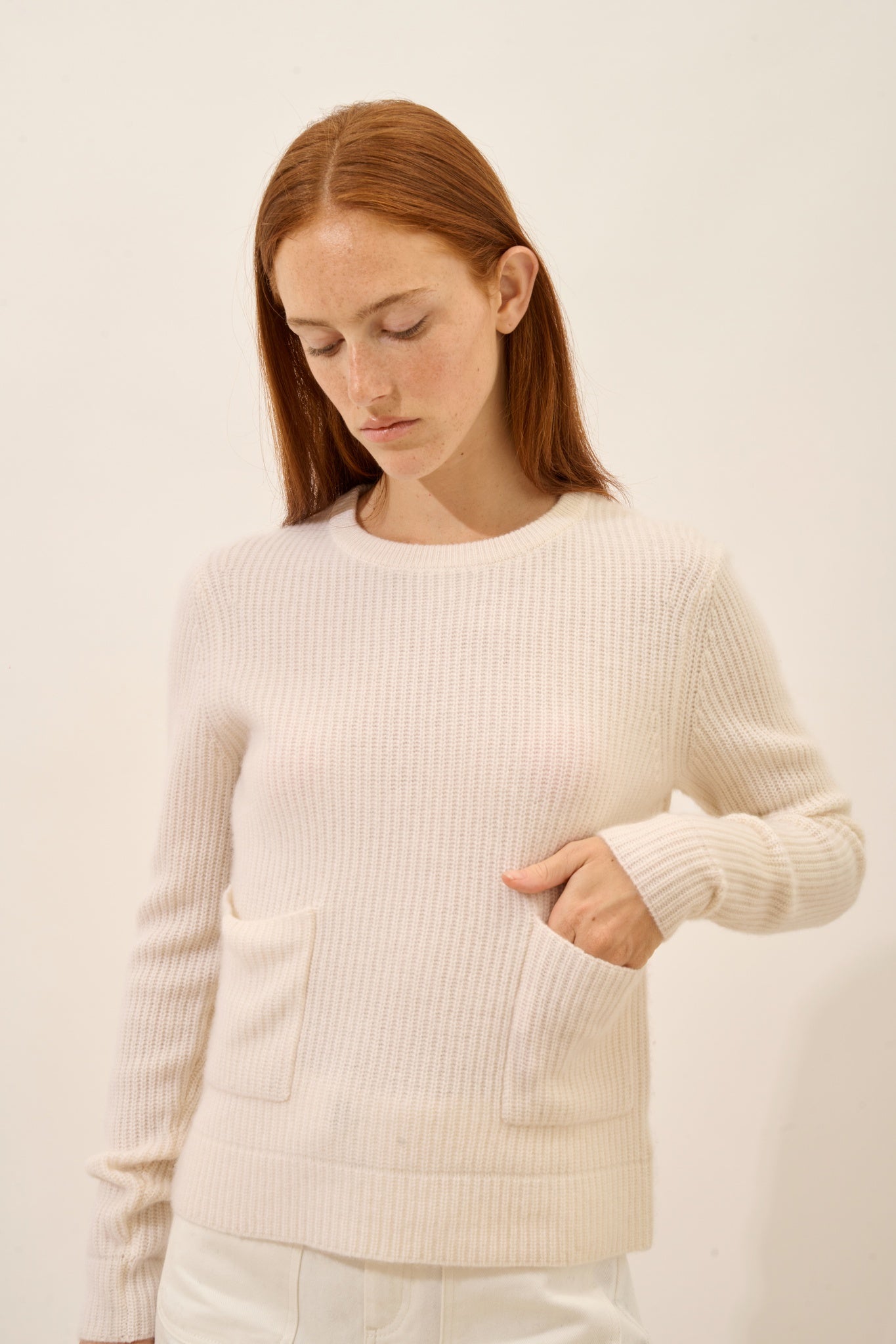 INAYA pull col rond neige