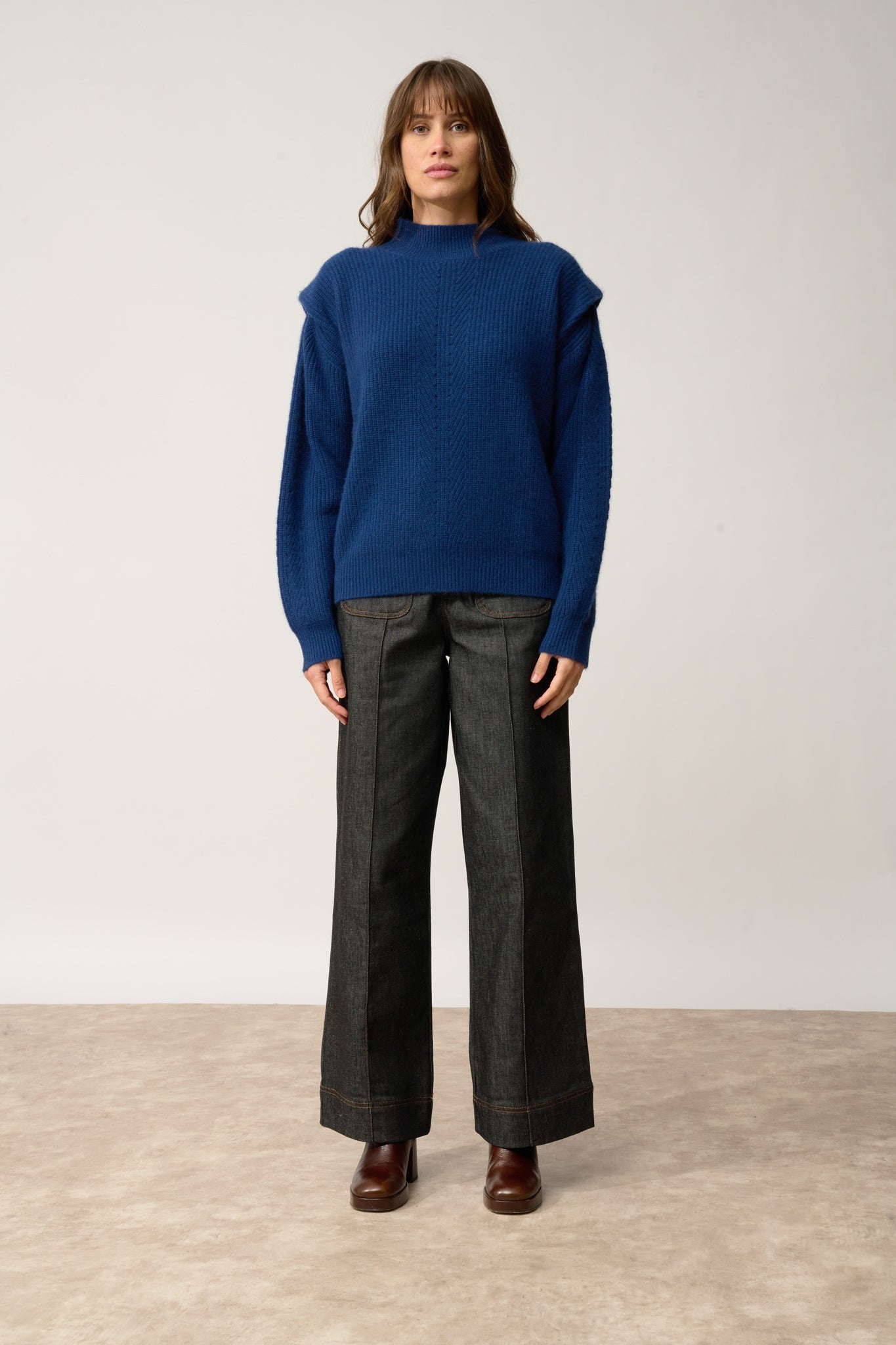 IQUITOS pull col montant minuit