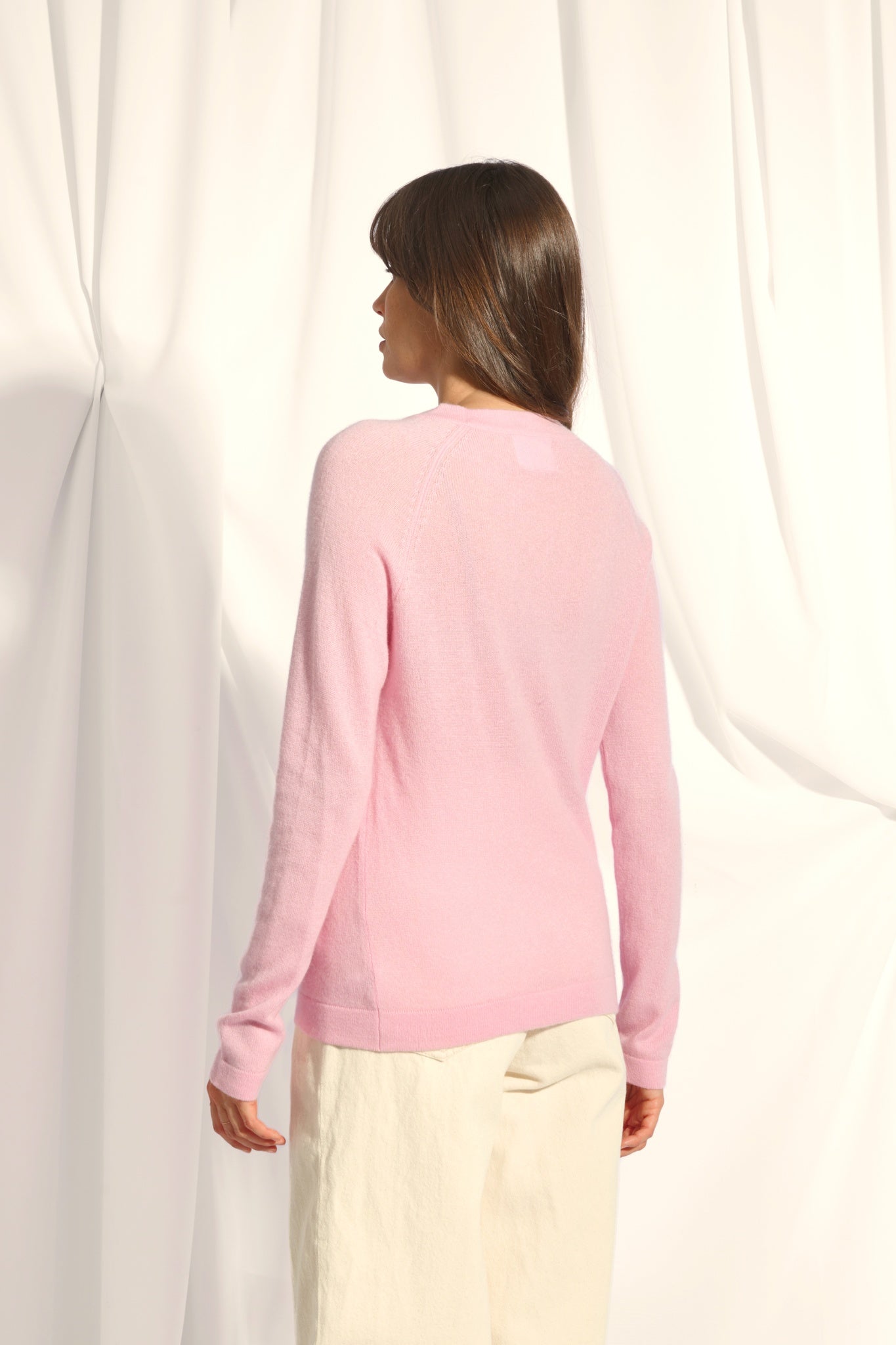 JANE pull col rond dragée