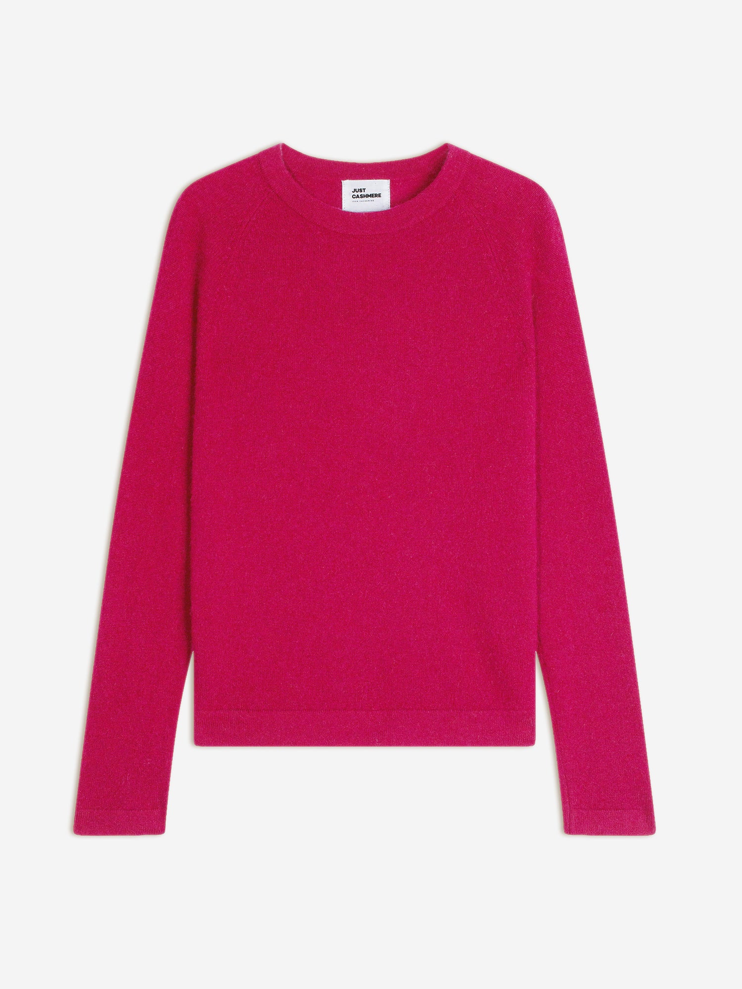 JANE pull col rond fuchsia