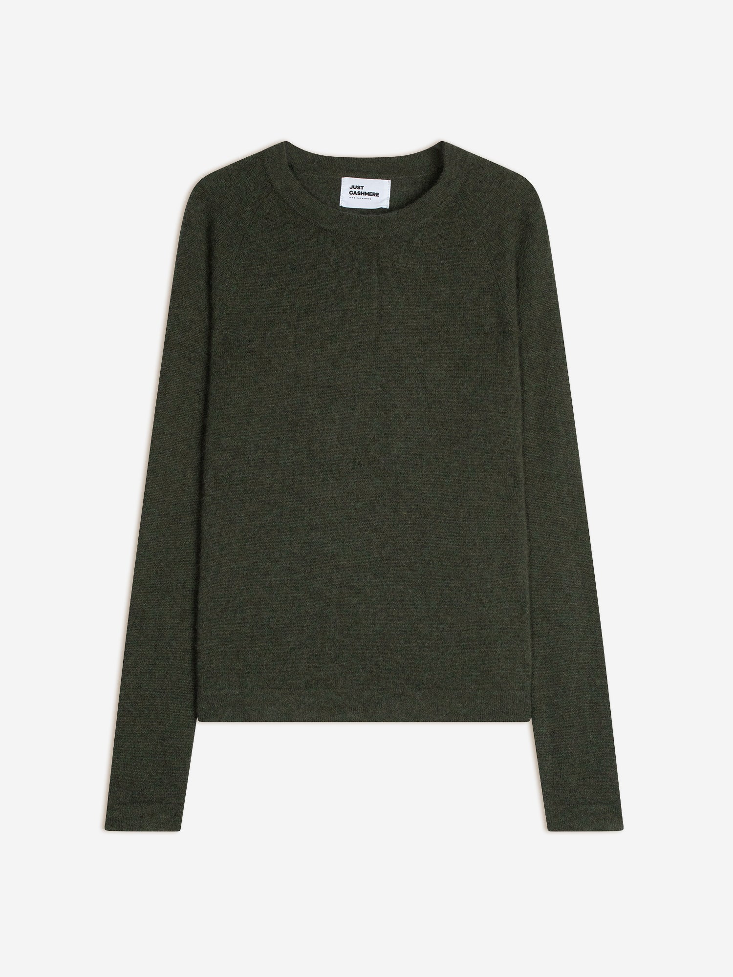 JANE pull col rond kaki chiné