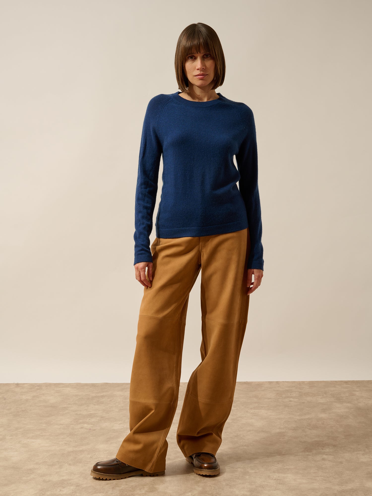 JANE midnight round neck sweater