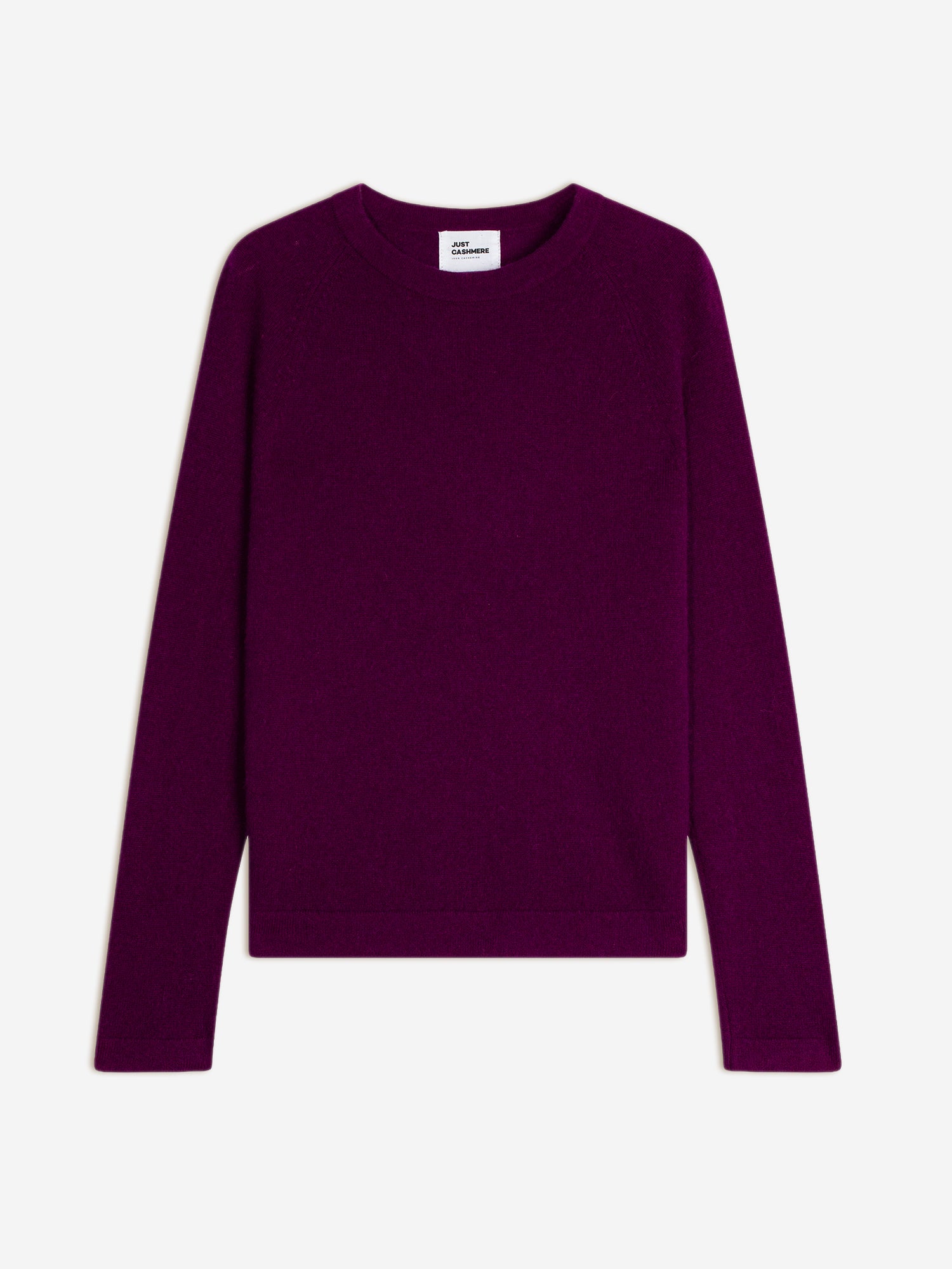 JANE plum round-neck sweater