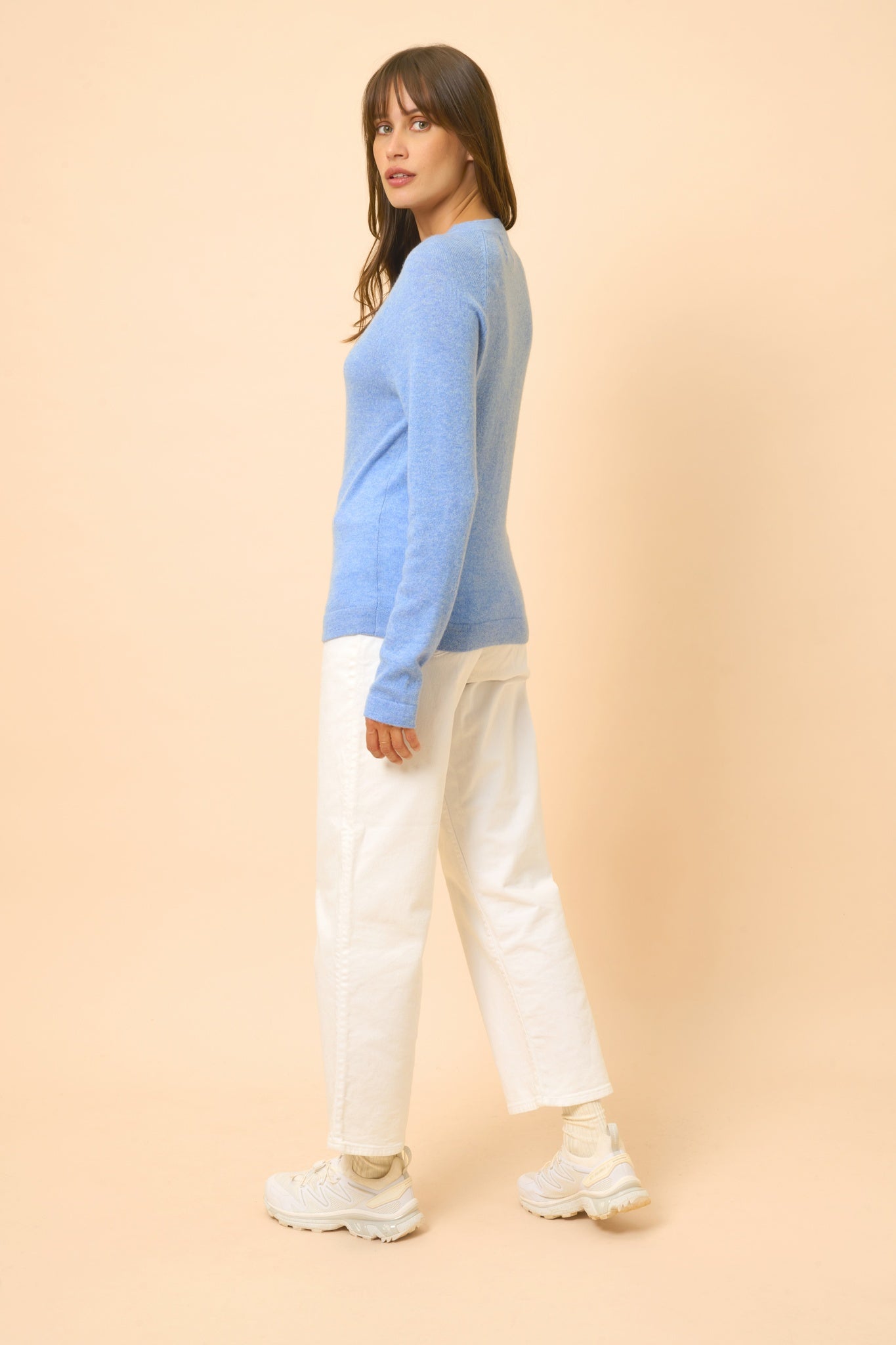 JANE pull col rond sky