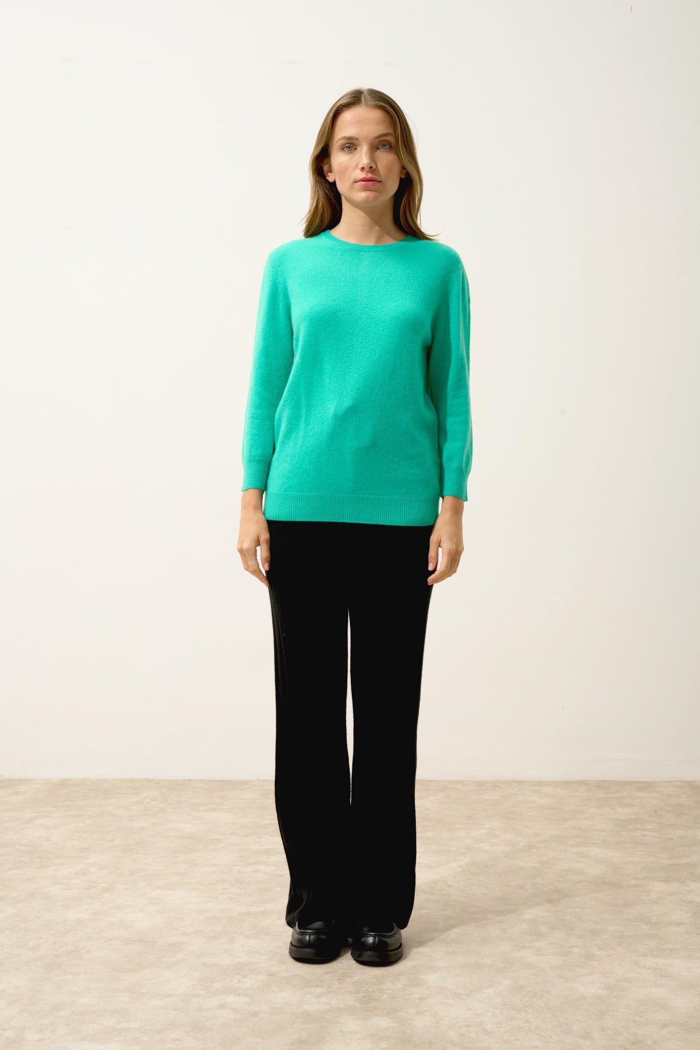 JANICE round-neck jungle sweater