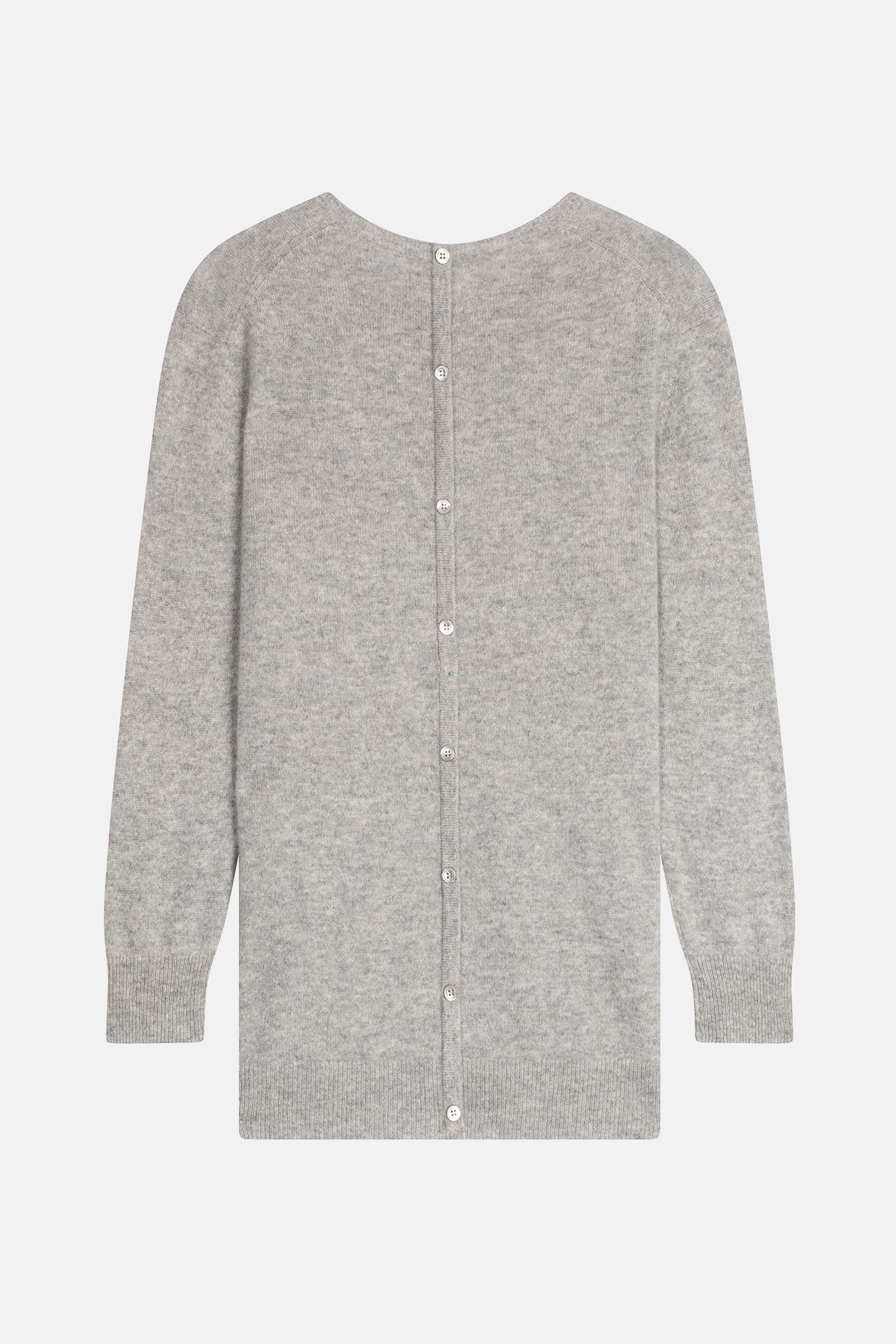 JANICE pull col rond nuage chiné