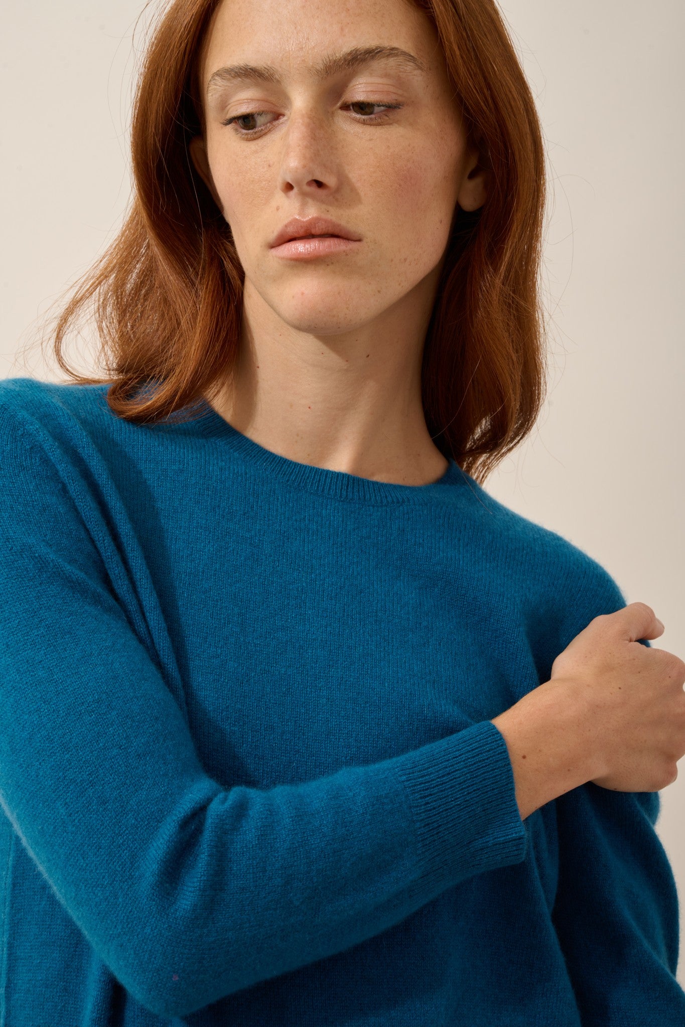 janice pull col rond paon