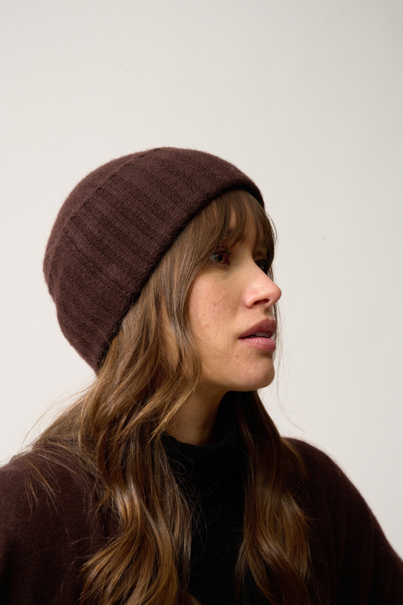 JIN bonnet 6 fils choco