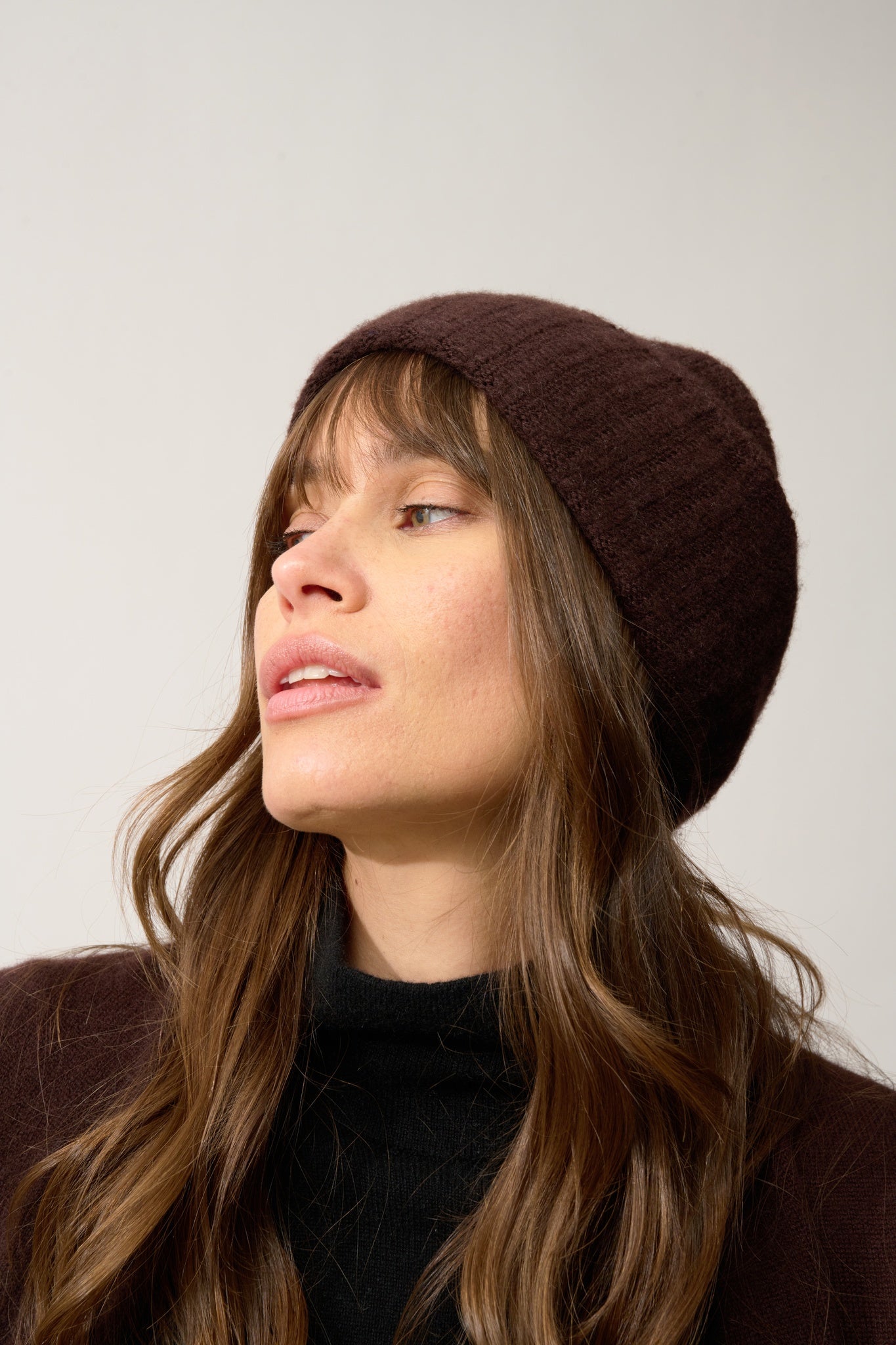 JIN bonnet 6 fils choco