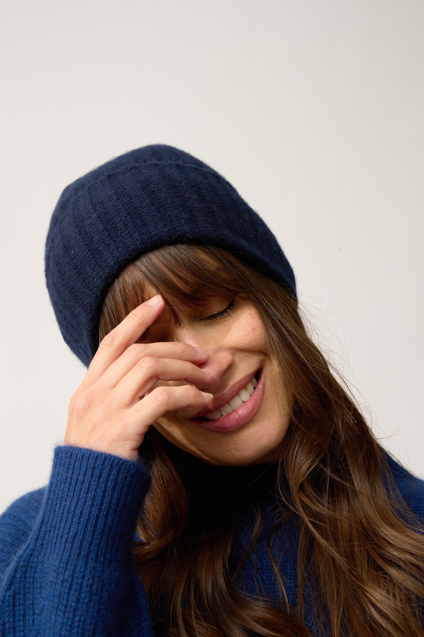 JIN bonnet 6 fils navy