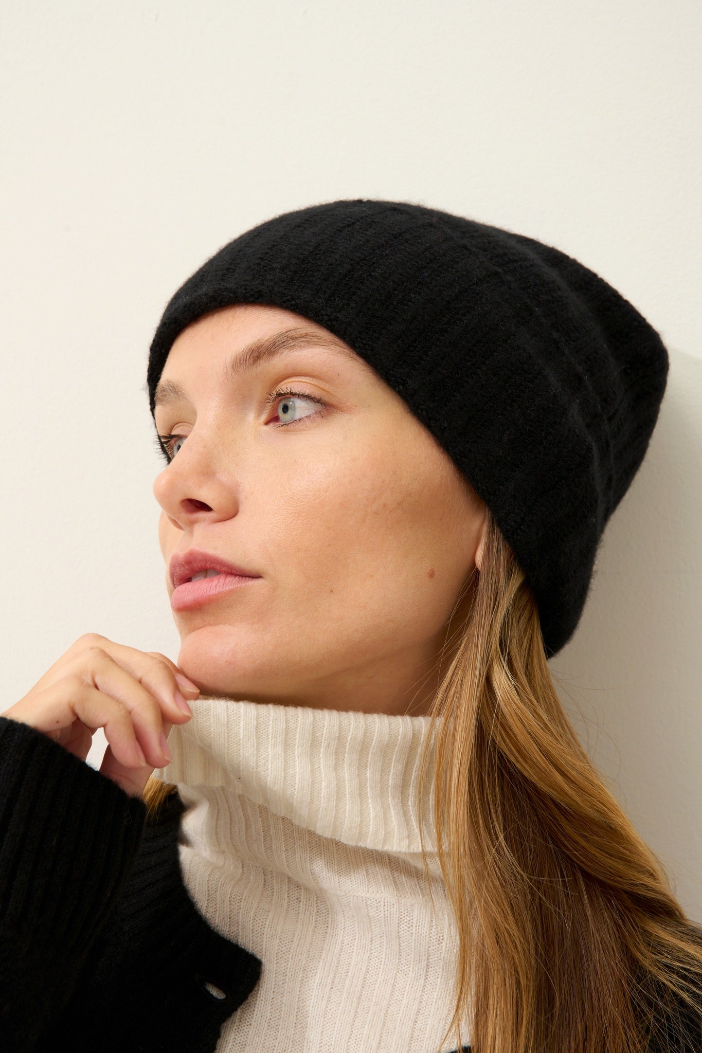 JIN bonnet 6 fils noir