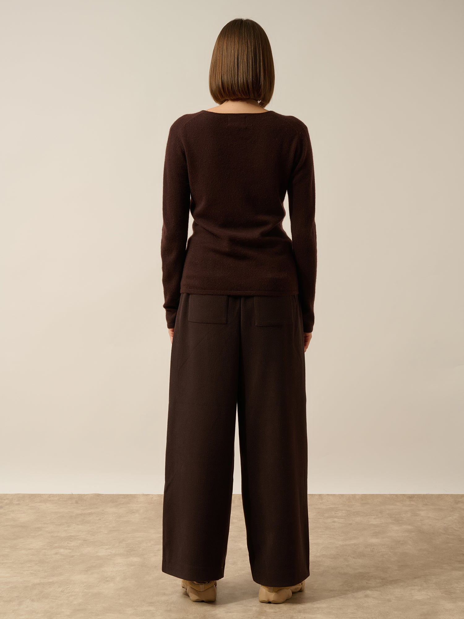 JOAN pull col v choco