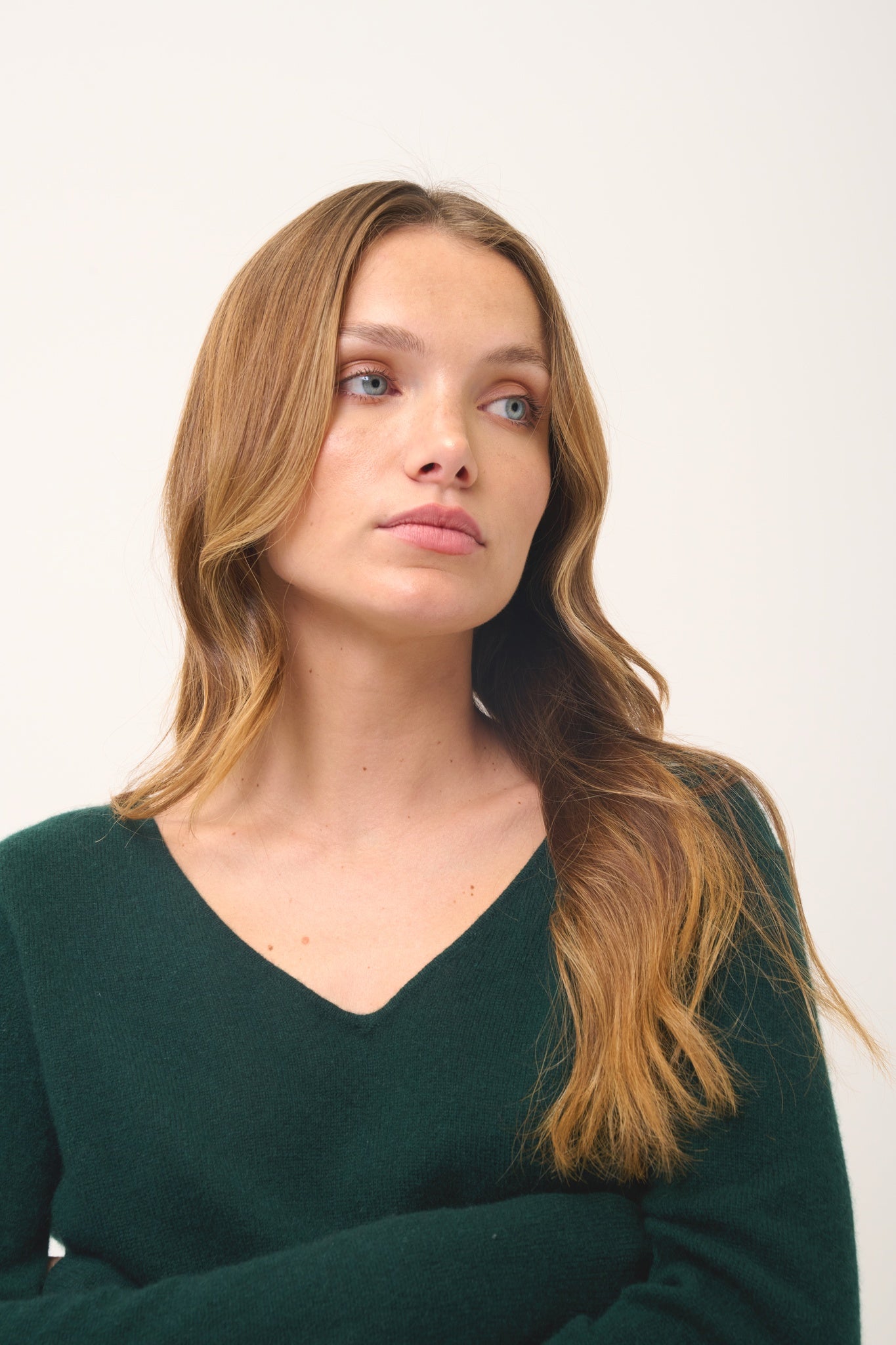 JOAN v-neck sweater cypress