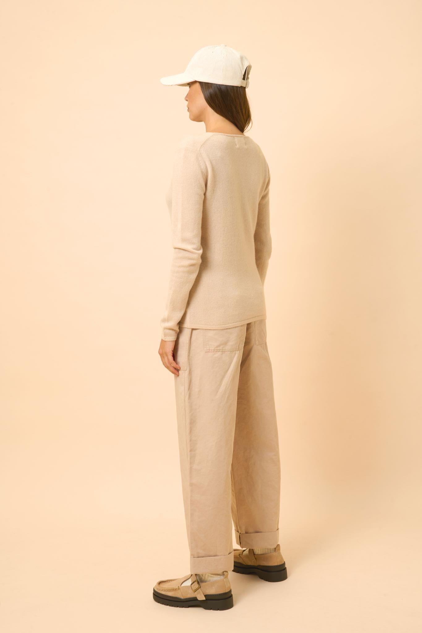 JOAN pull col v nude