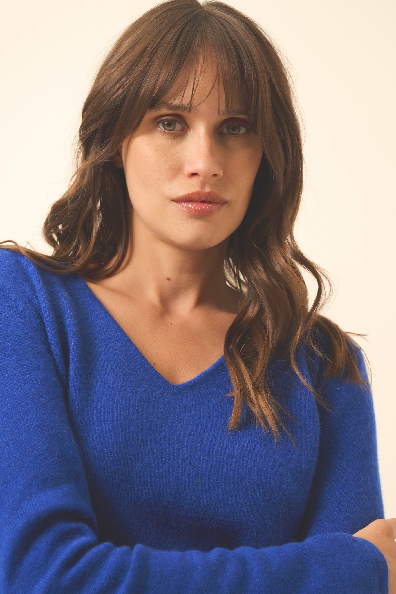JOAN v-neck sweater ultramarine