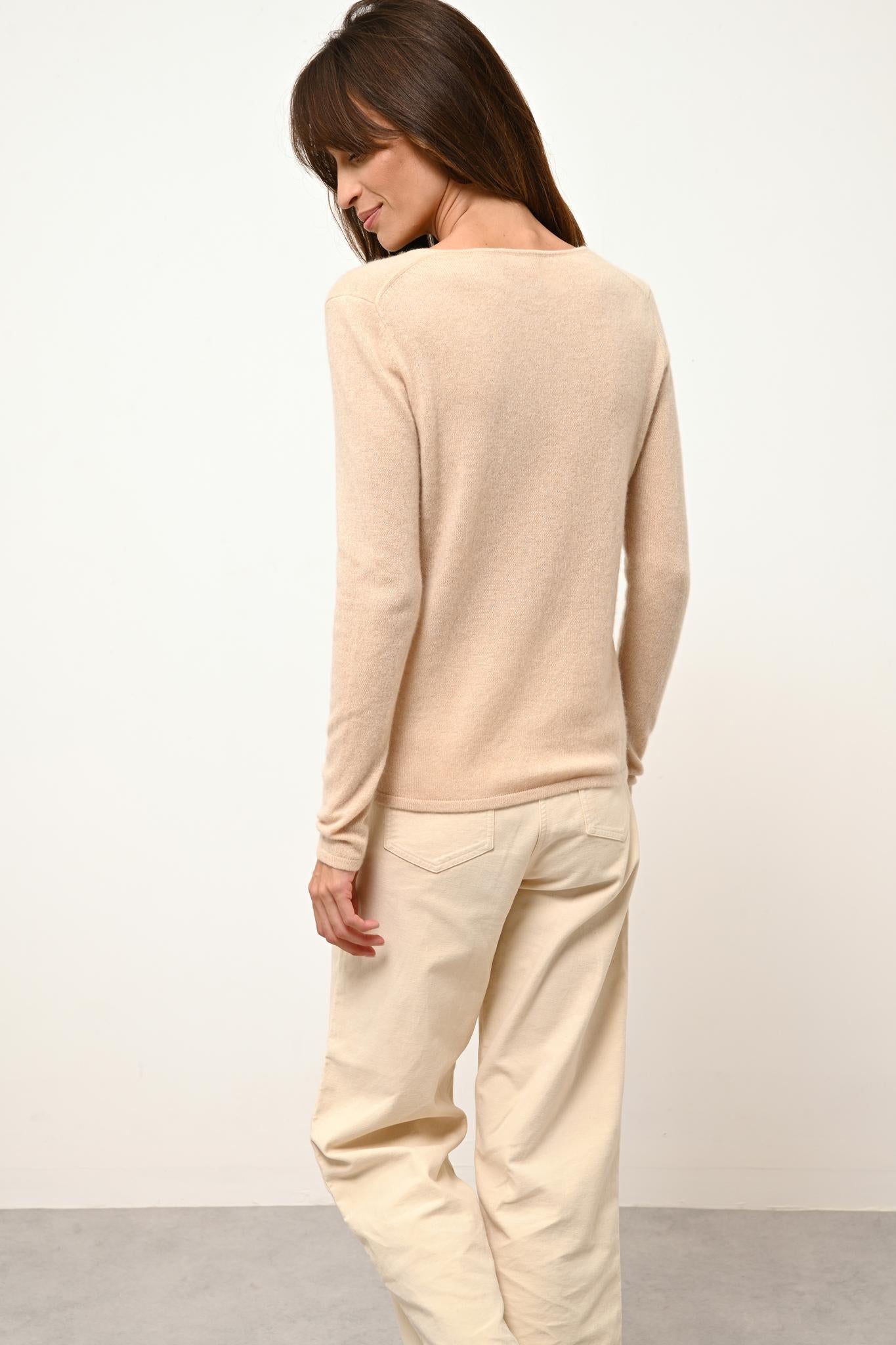 JOAN pull col v sable