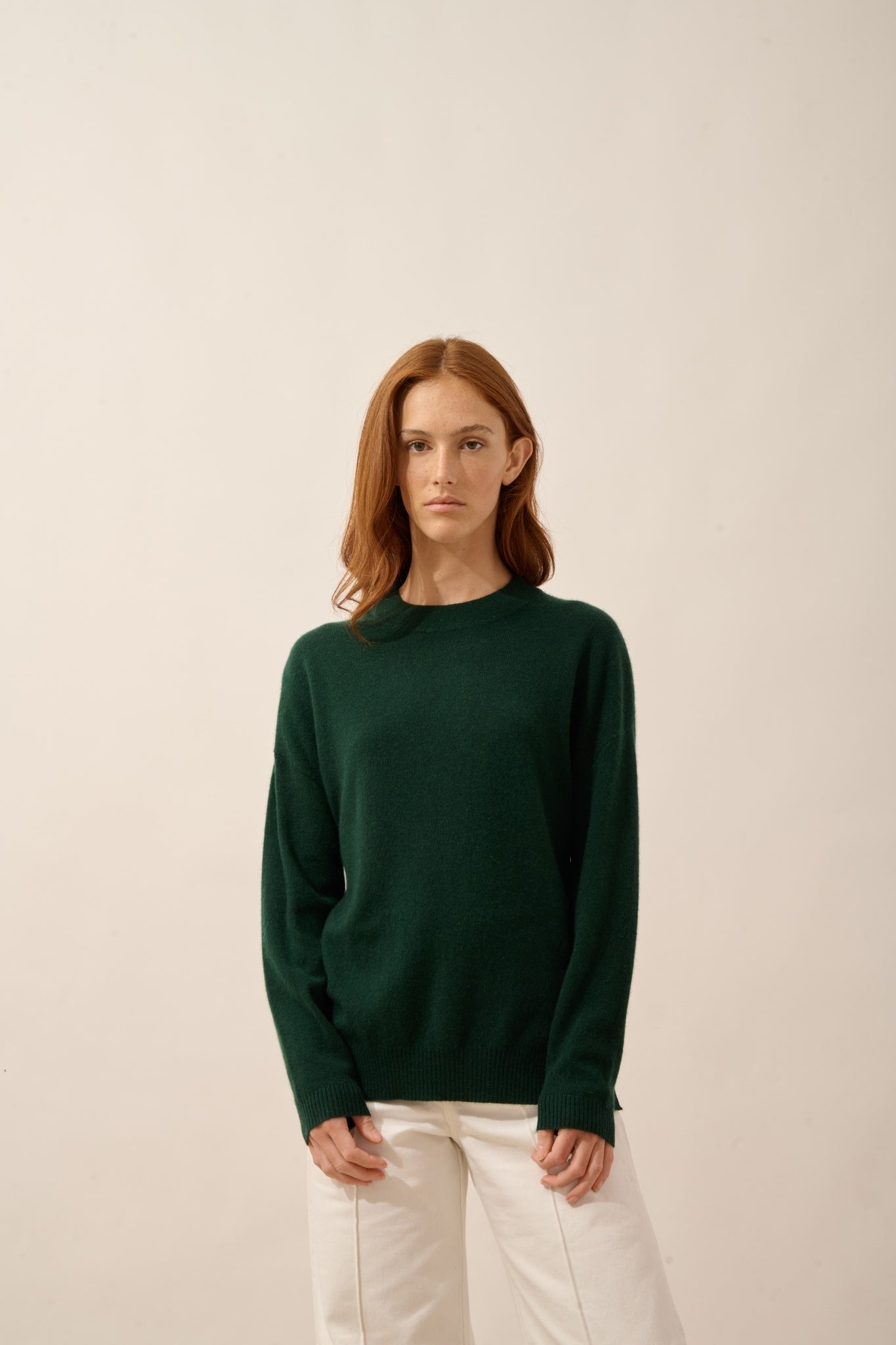 JOSPE pull col rond cyprès
