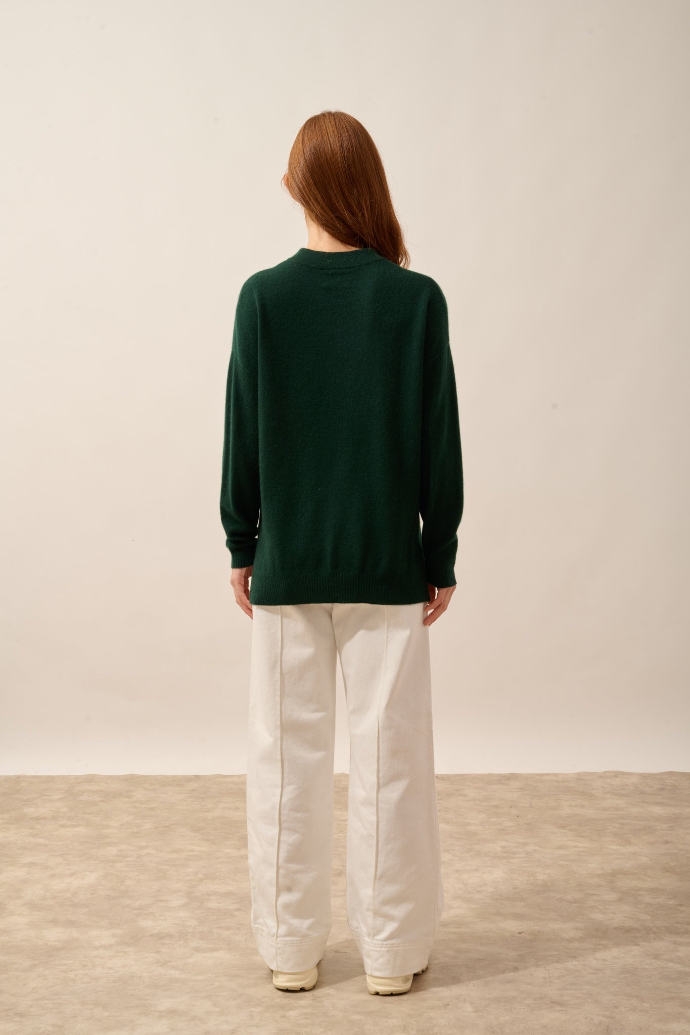 JOSPE pull col rond cyprès