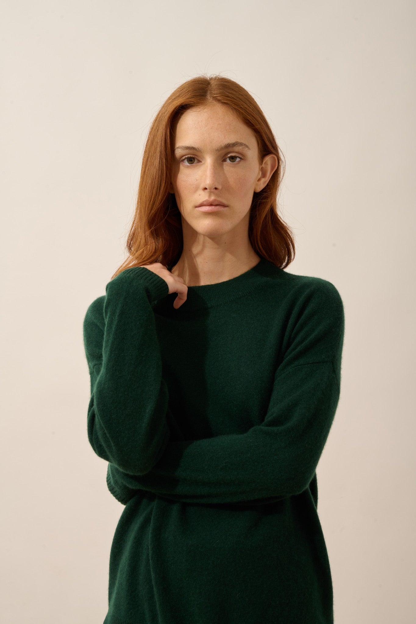 jospe pull col rond cyprès