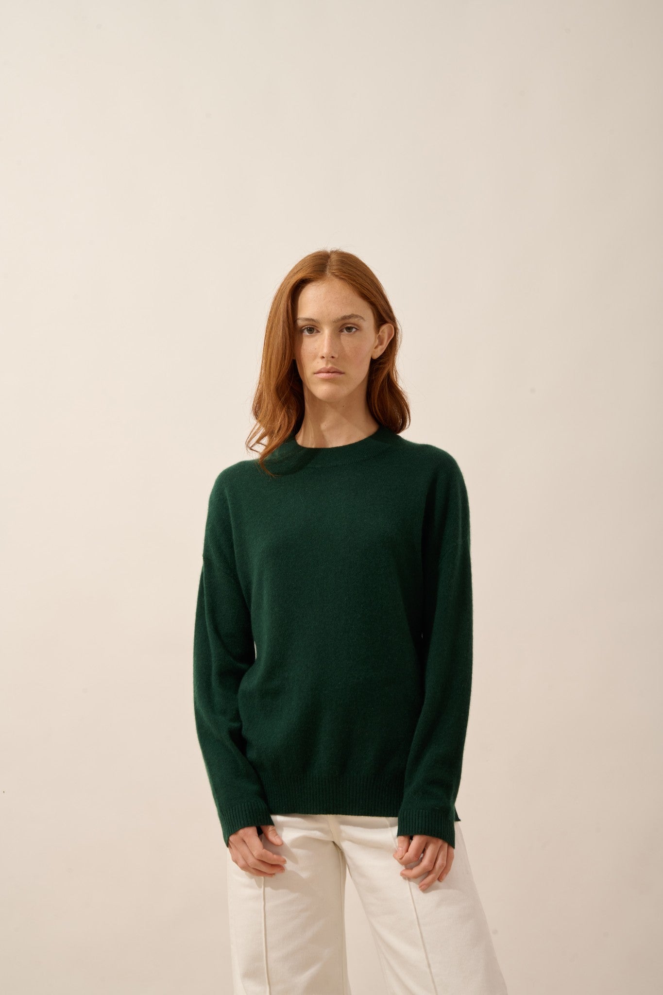jospe pull col rond cyprès