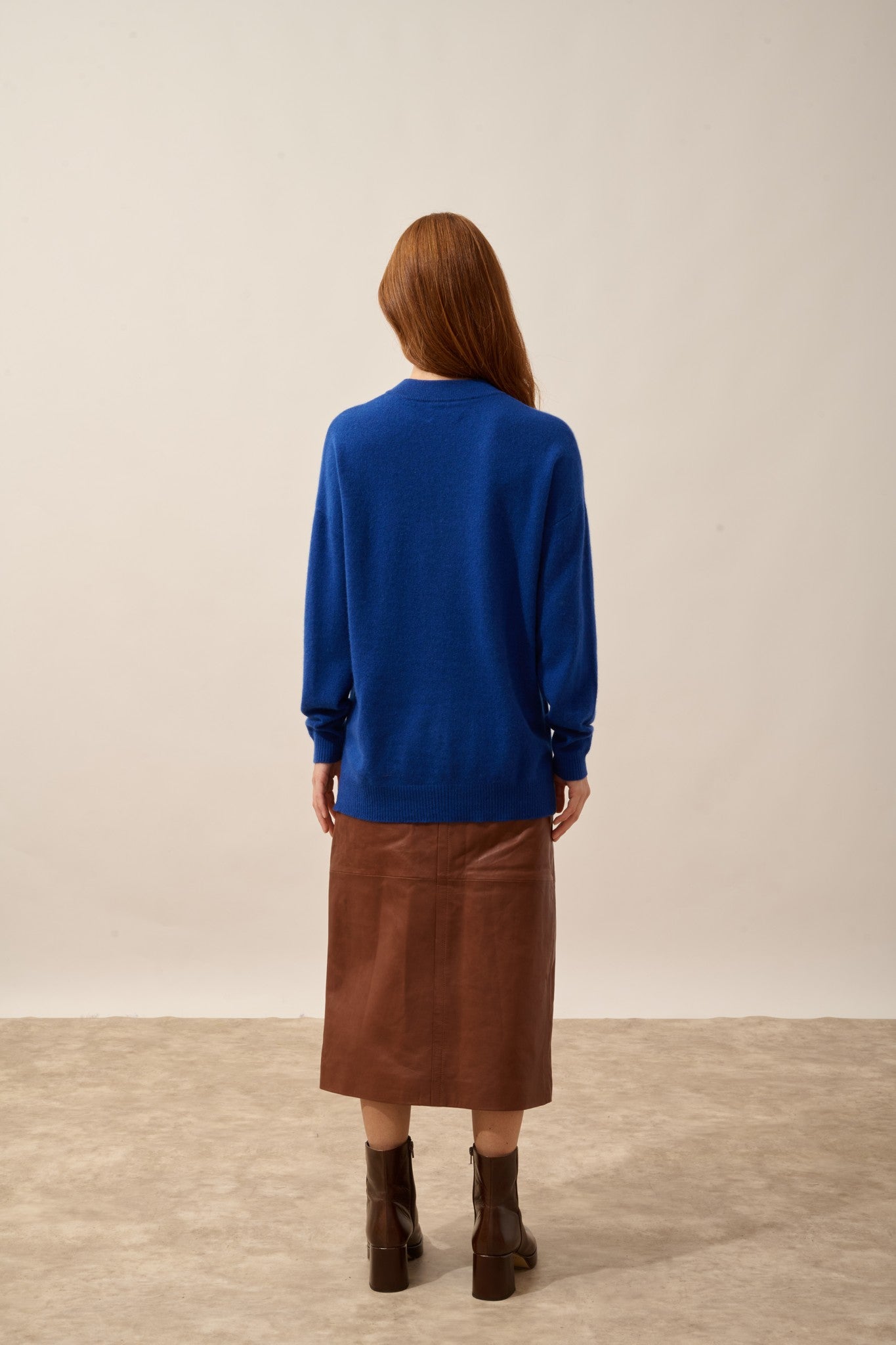 jospe pull col rond outremer