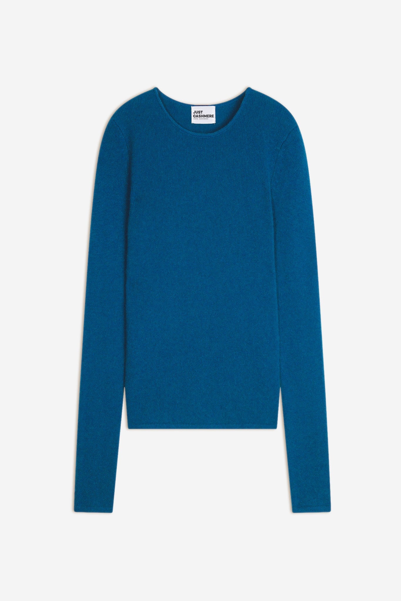 joyce pull col rond 4 fils calanque