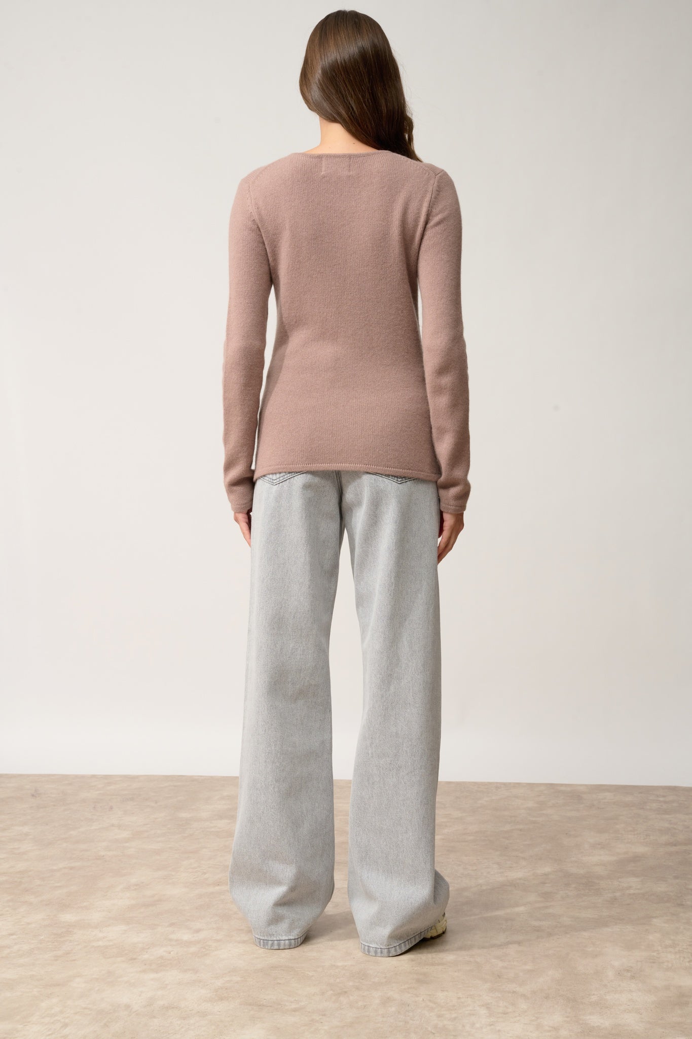 JOYCE round-neck sweater copper