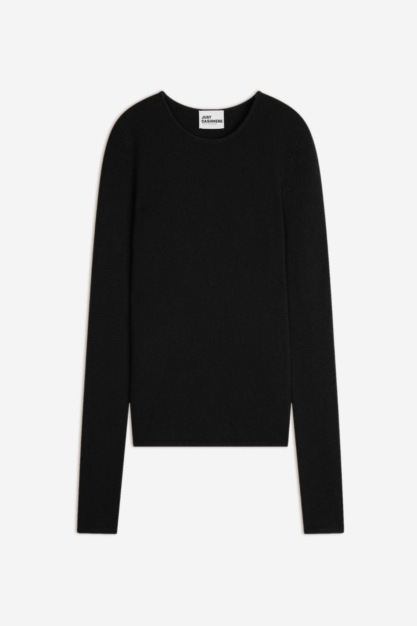 joyce pull col rond noir