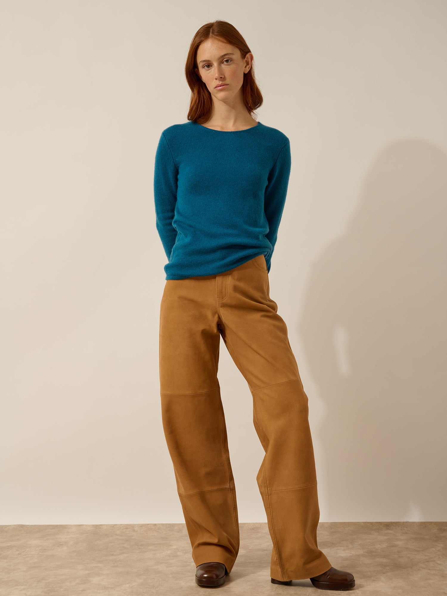 JOYCE pull col rond paon