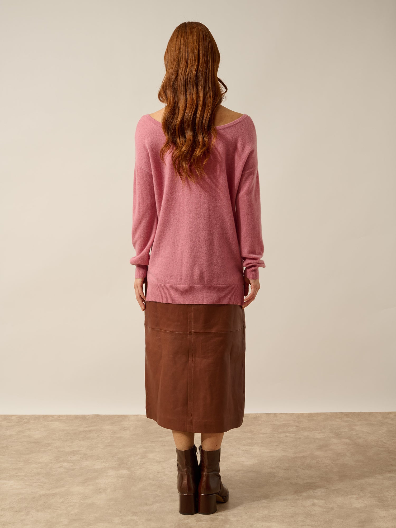 KAREN pull col rond pétale