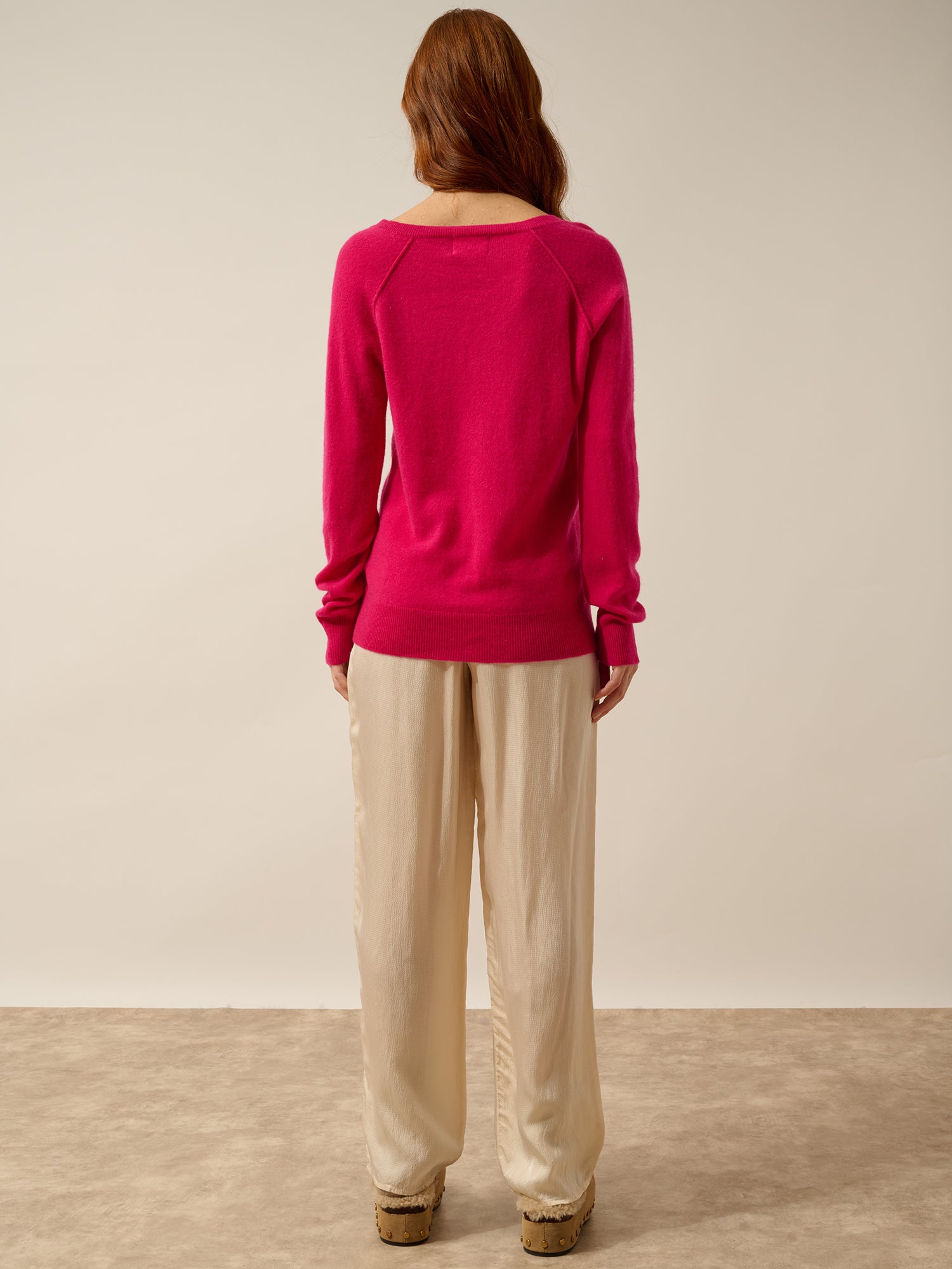 PHOEBE pull col v fuchsia