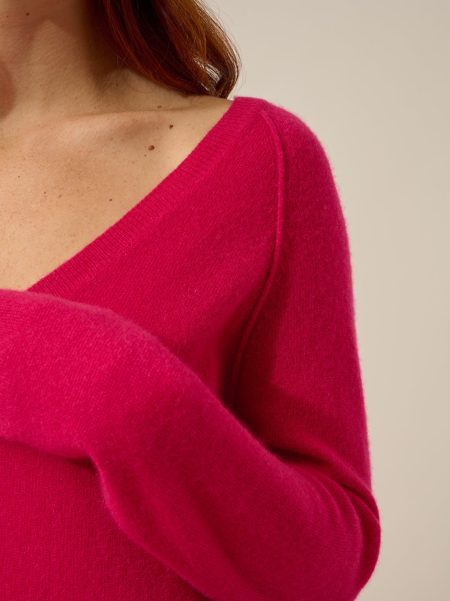 PHOEBE pull col v fuchsia