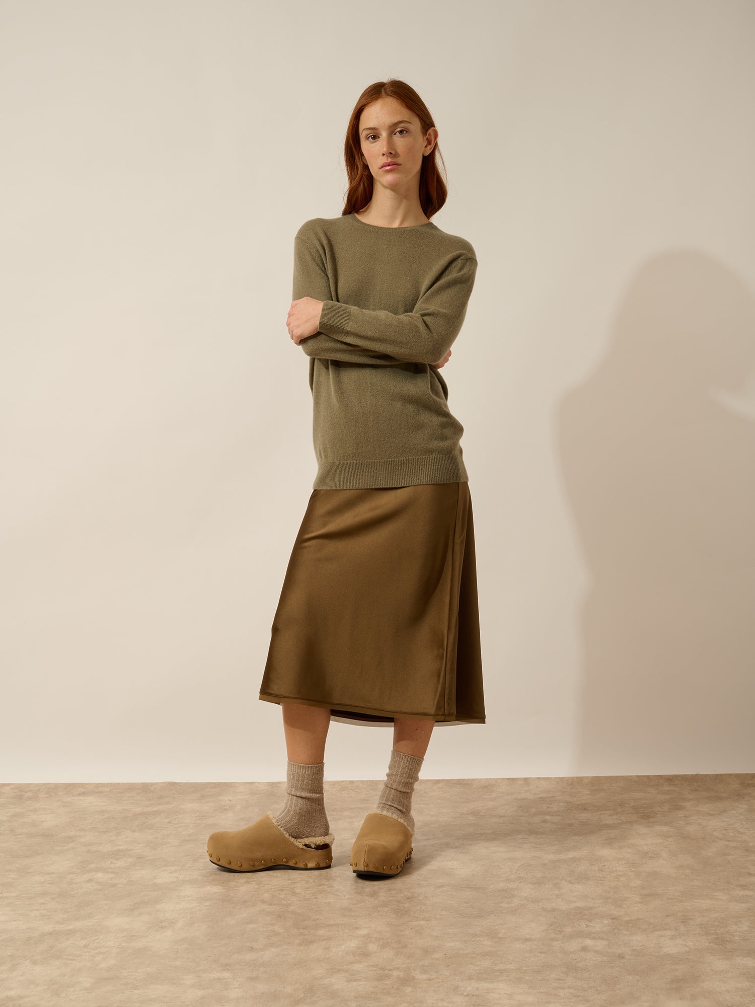 JANICE pull col rond army