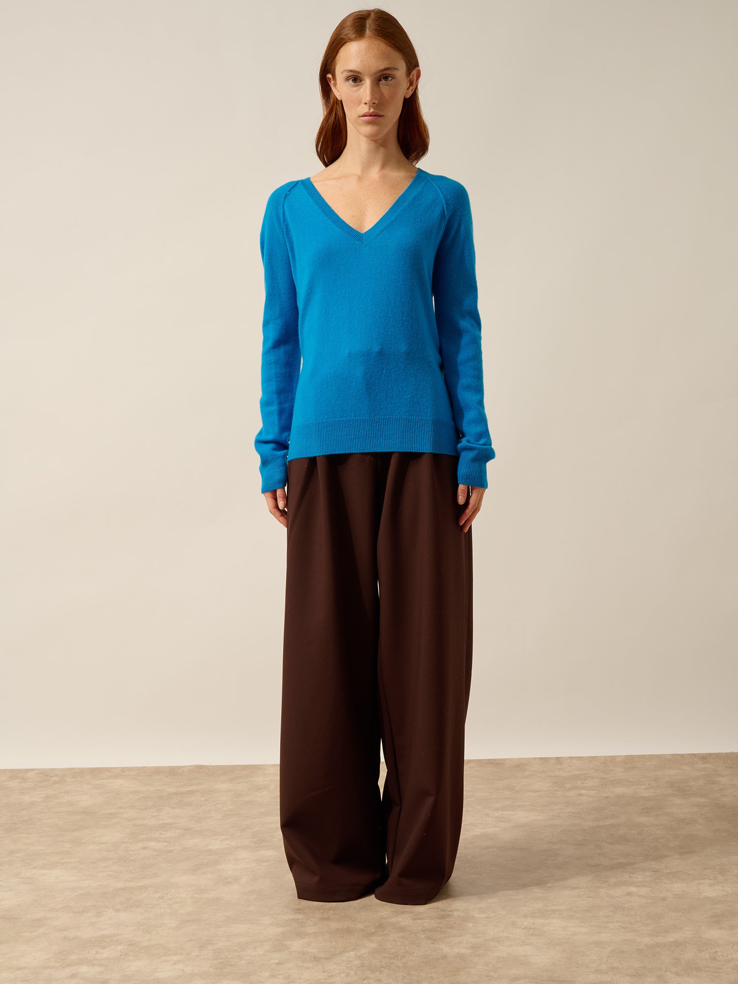 PHOEBE pull col v azur