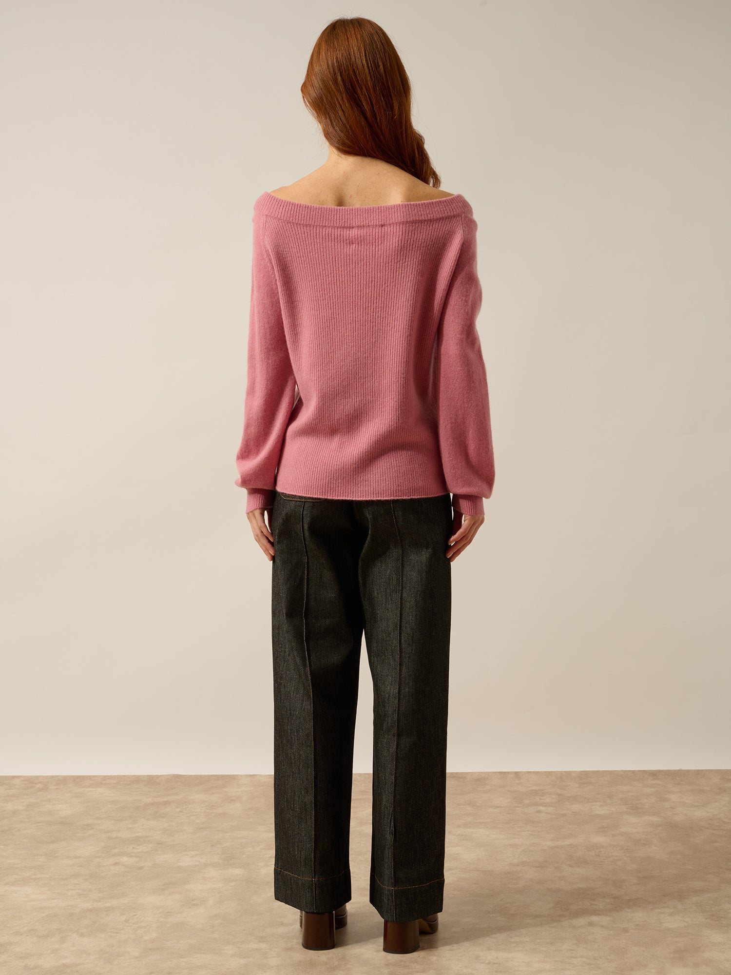 KELLY pull col bateau pétale