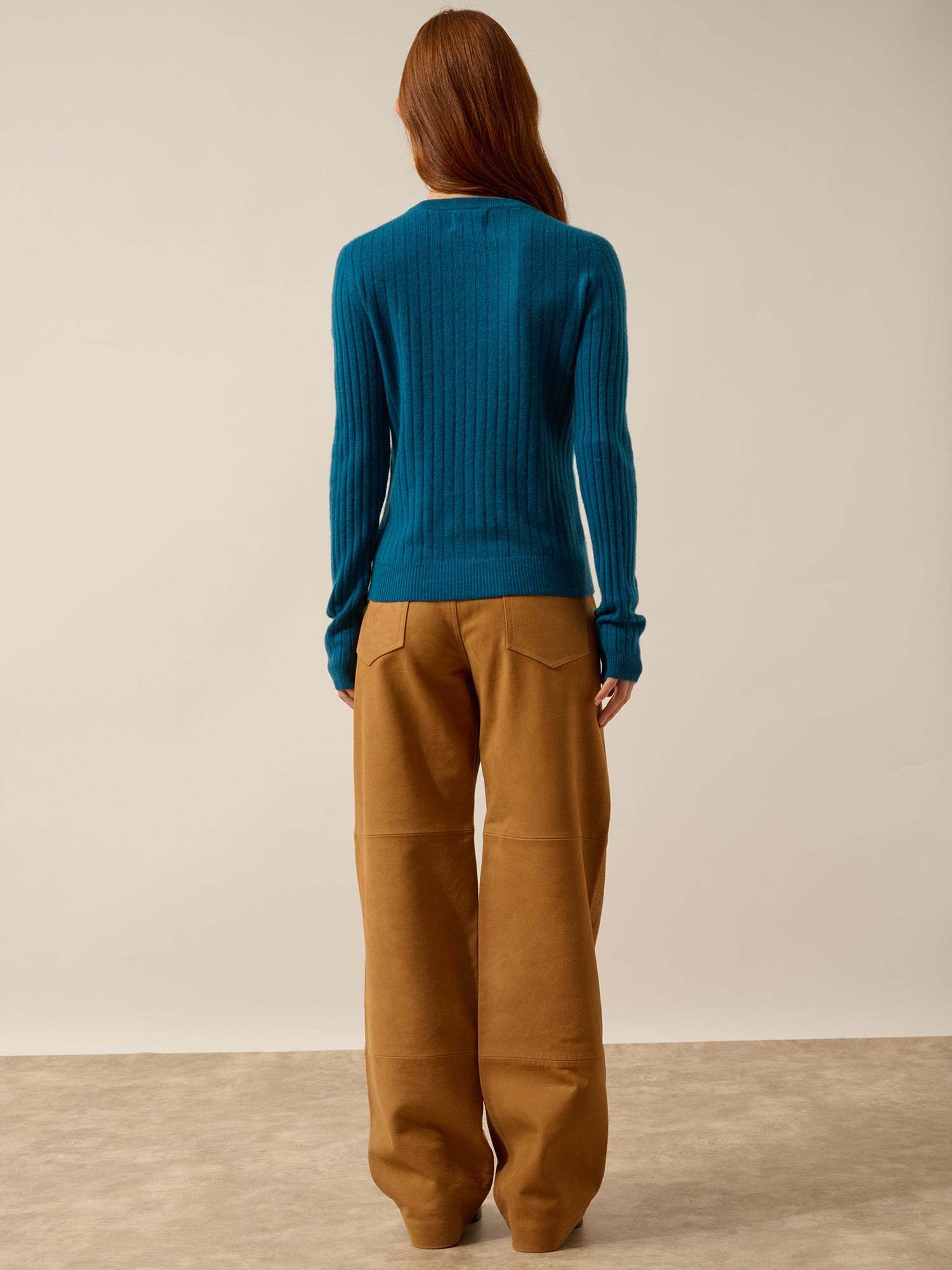 AVANA pull col rond paon