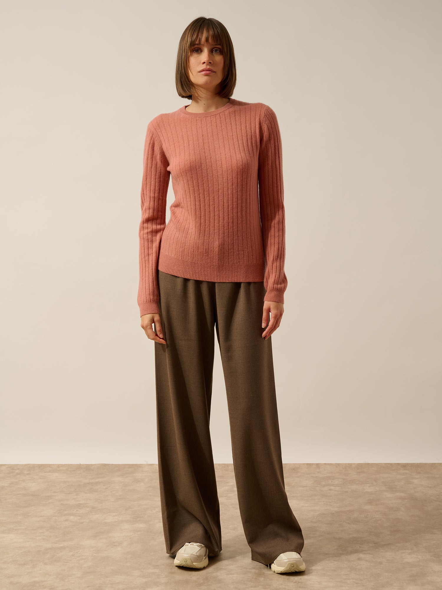 AVANA pull col rond dahlia