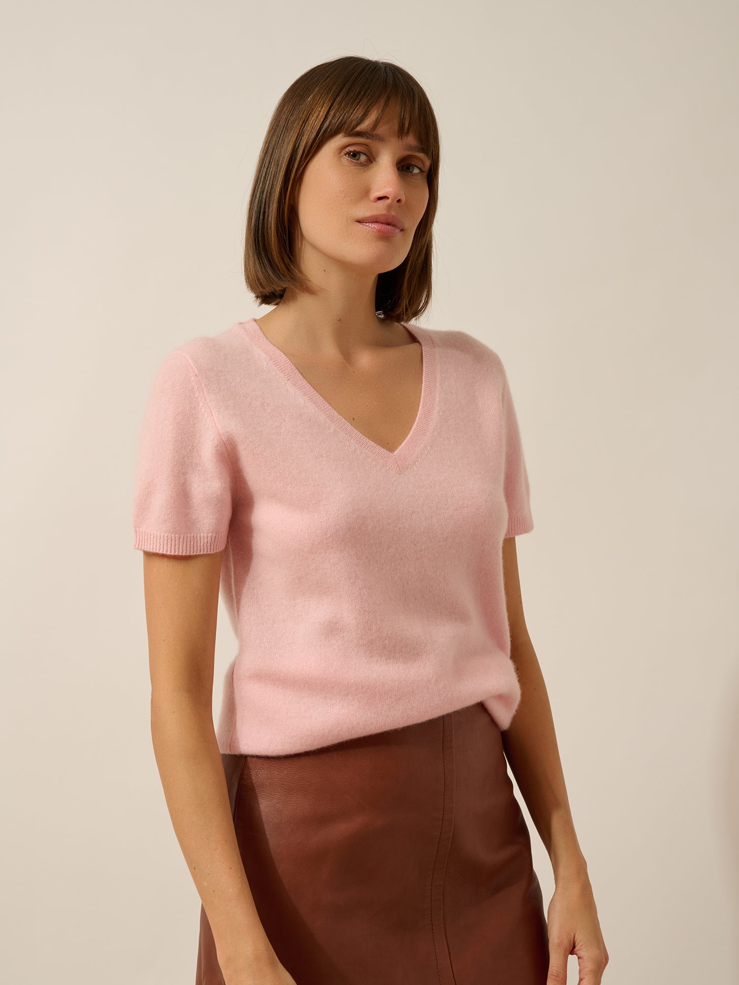 GLAMIS t-shirt col v ballerine