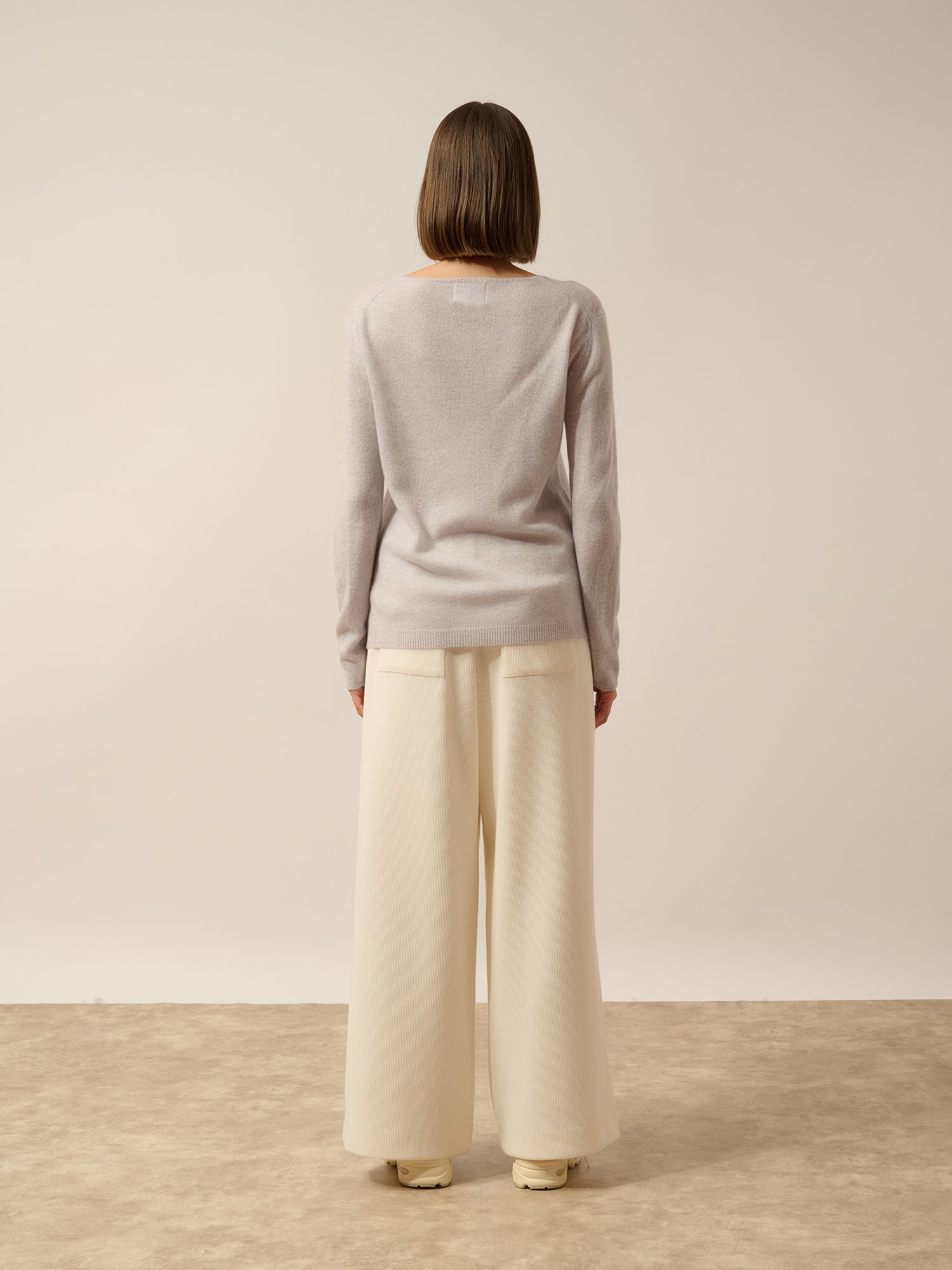 FIONA pull col bateau bleu dragée chiné