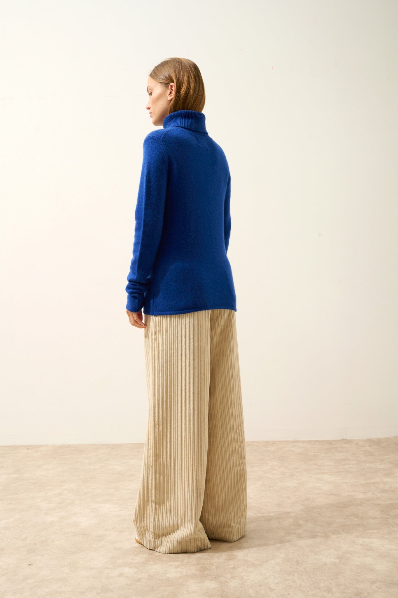 JUNE ultramarine turtleneck sweater