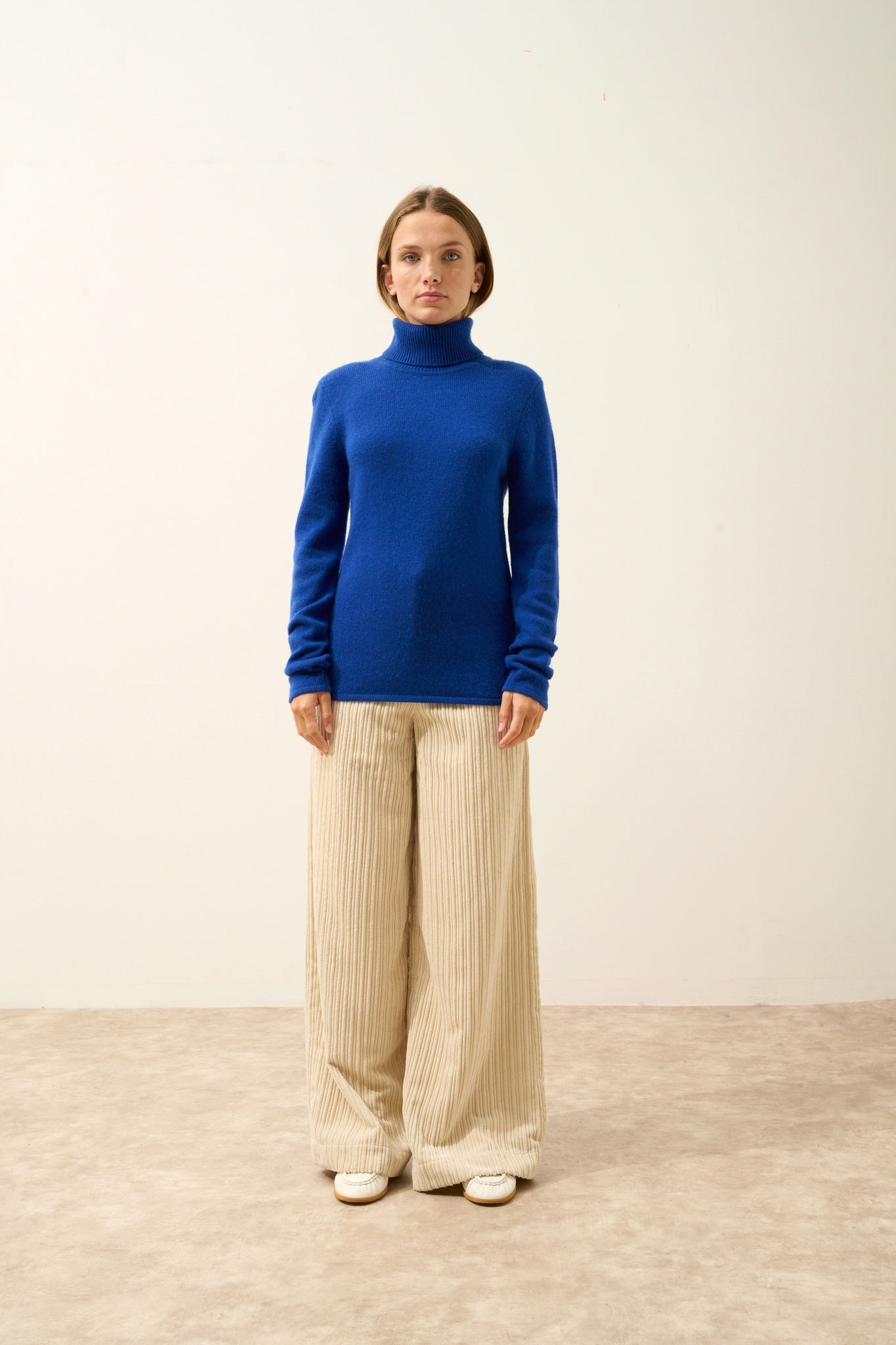 JUNE ultramarine turtleneck sweater