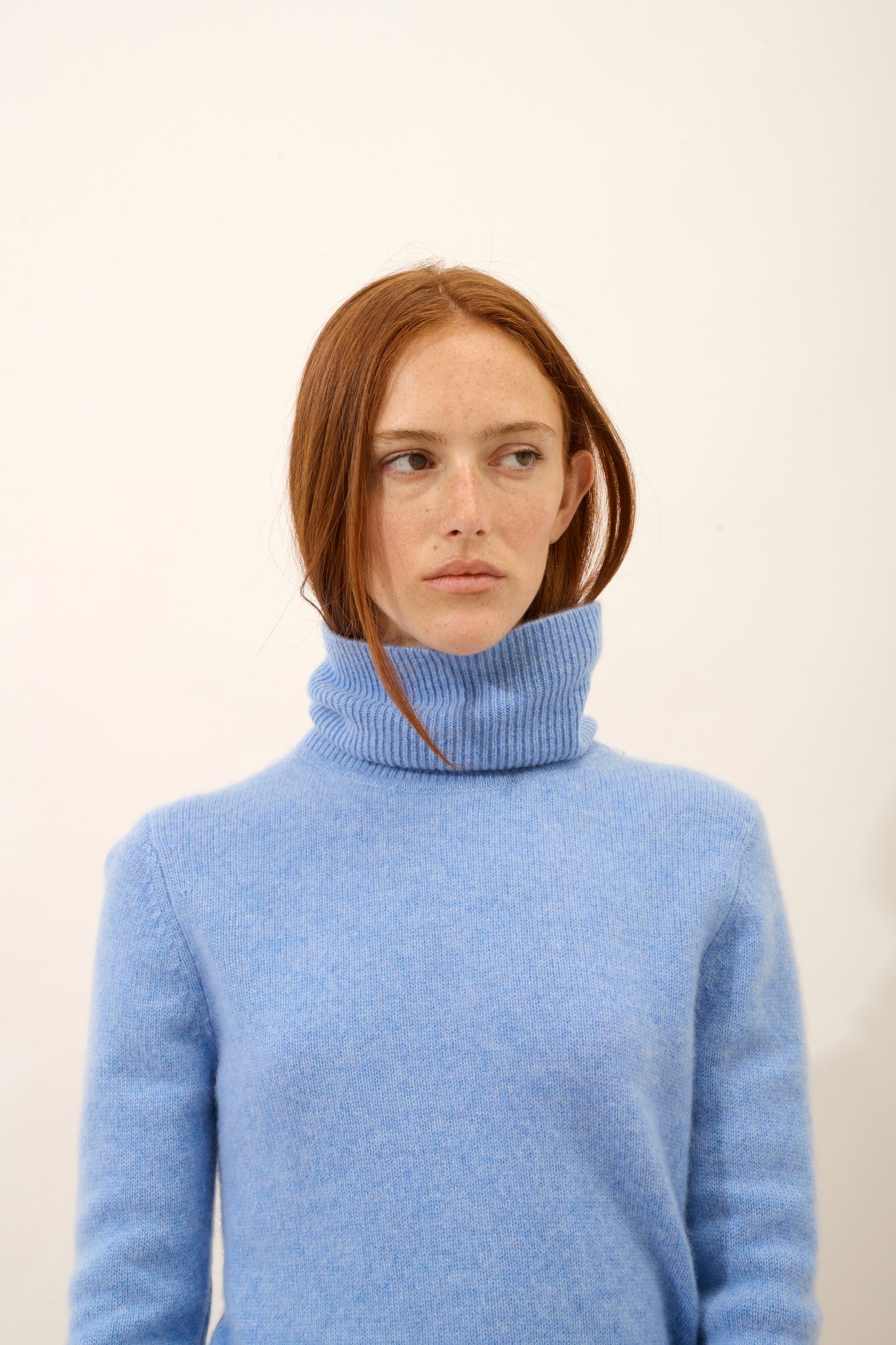 JUNE sky turtleneck sweater
