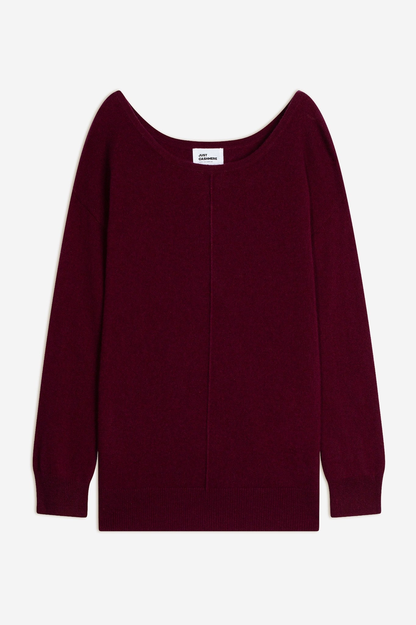 karen pull col rond bordeaux