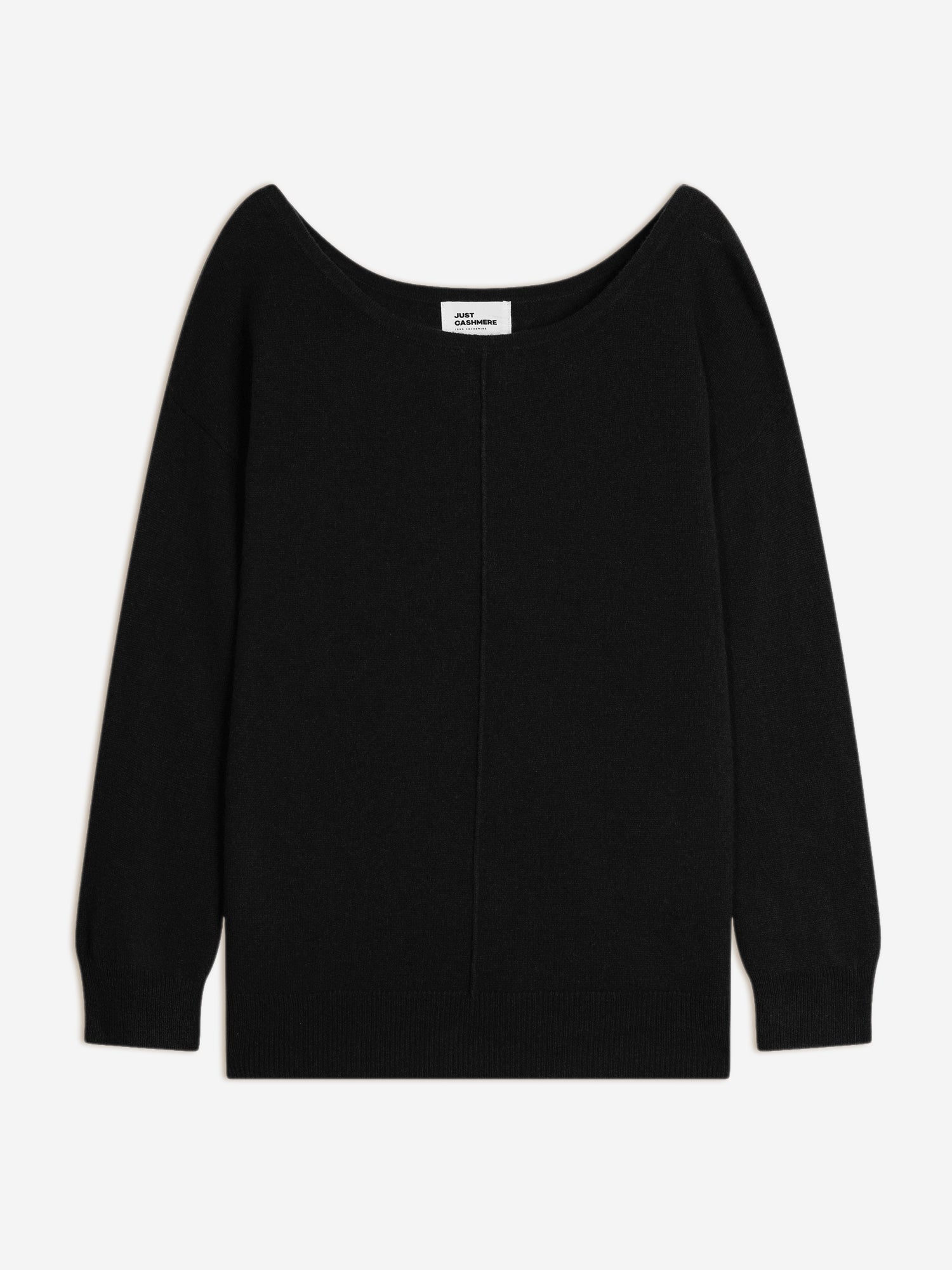 KAREN pull col rond noir