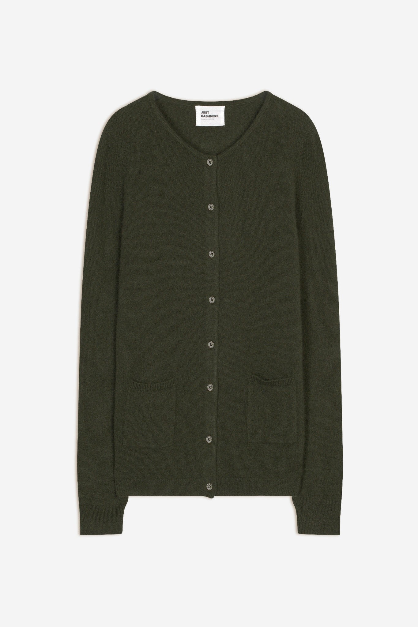 katharine cardigan col rond kaki