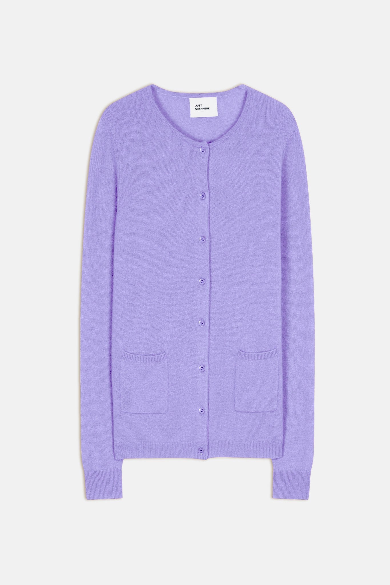 katharine cardigan col rond lavande